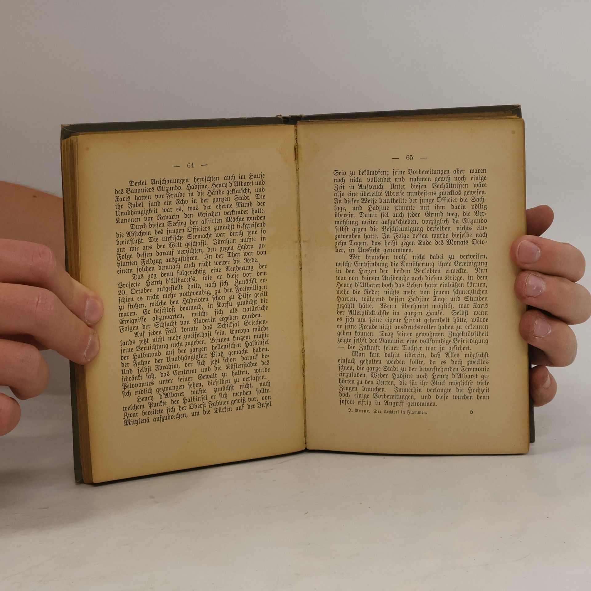 Paul Verne Der Archipel in Flammen