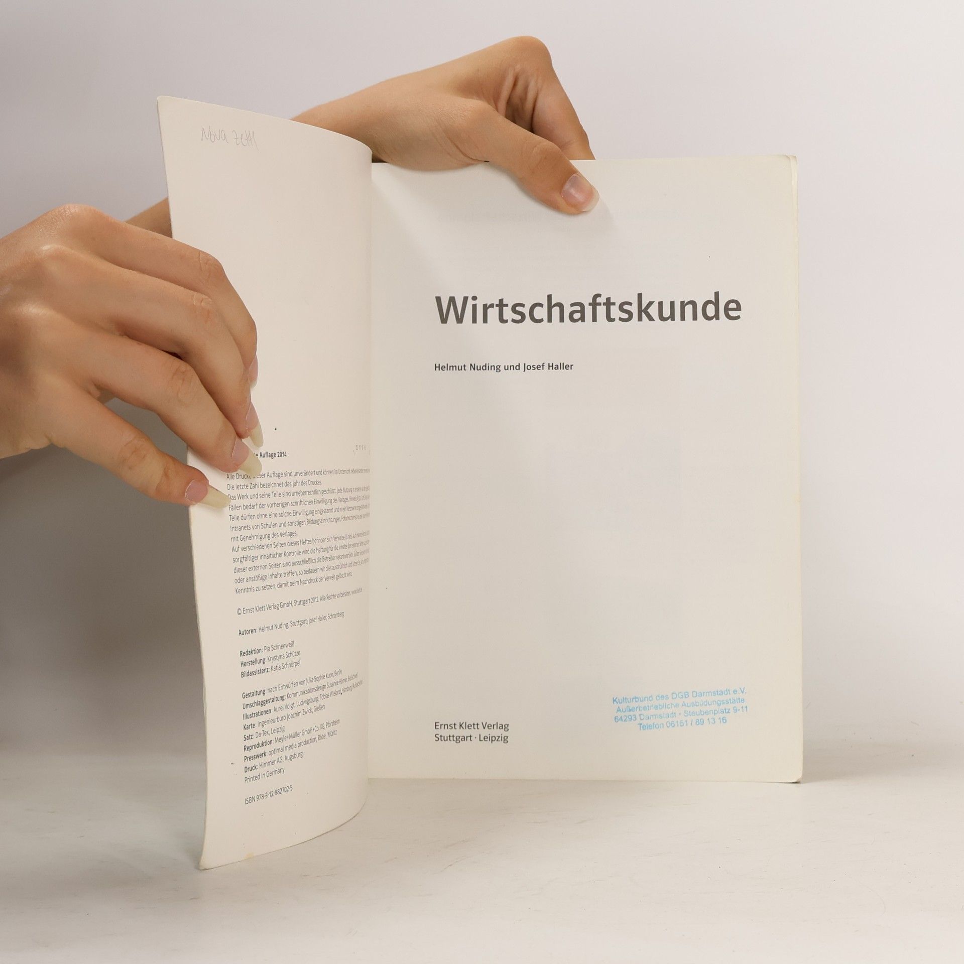 Helmut Nuding Lehrbuch, m. Prüfungs