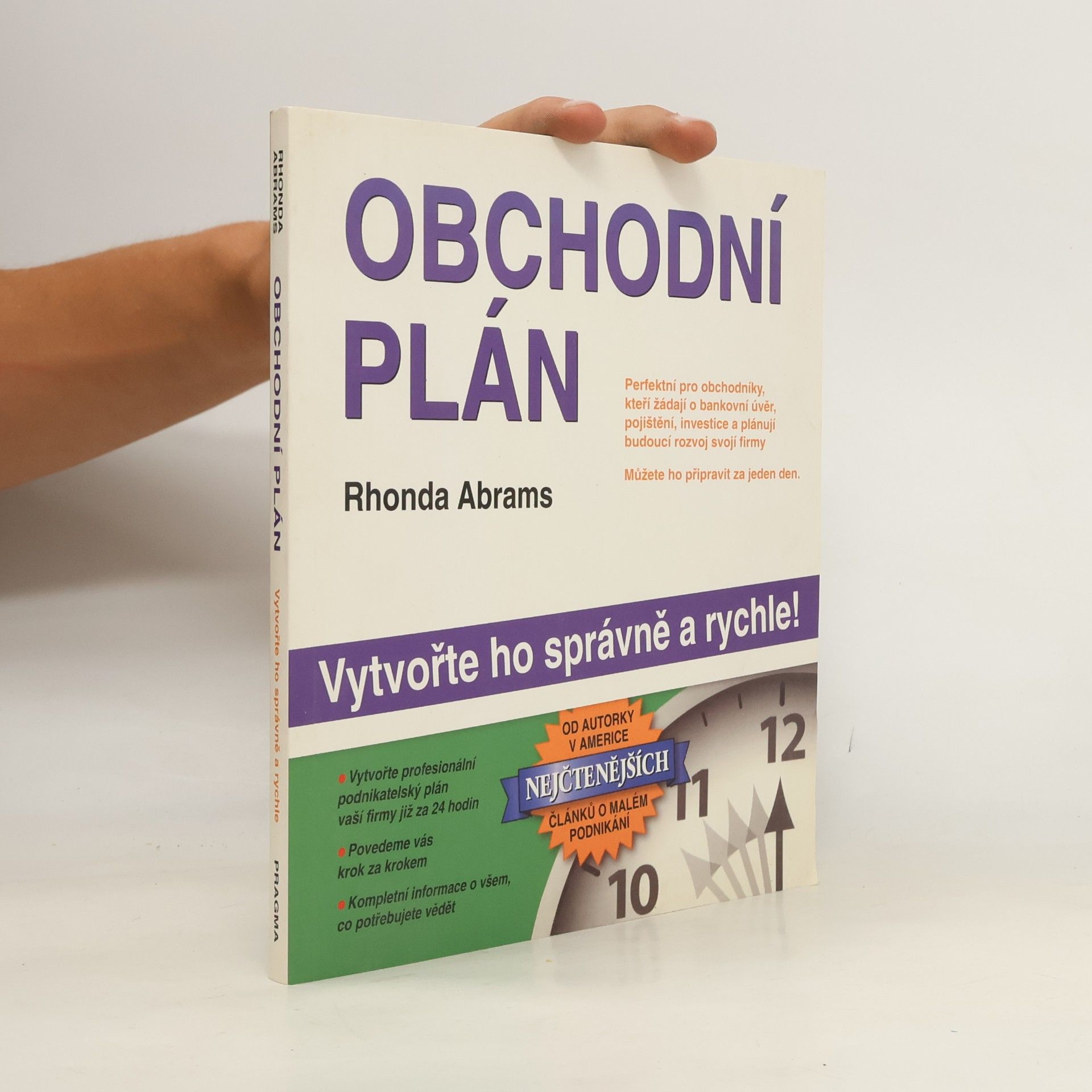 Julie Vallone Obchodní plán. Vytvořte ho správně a rychle!