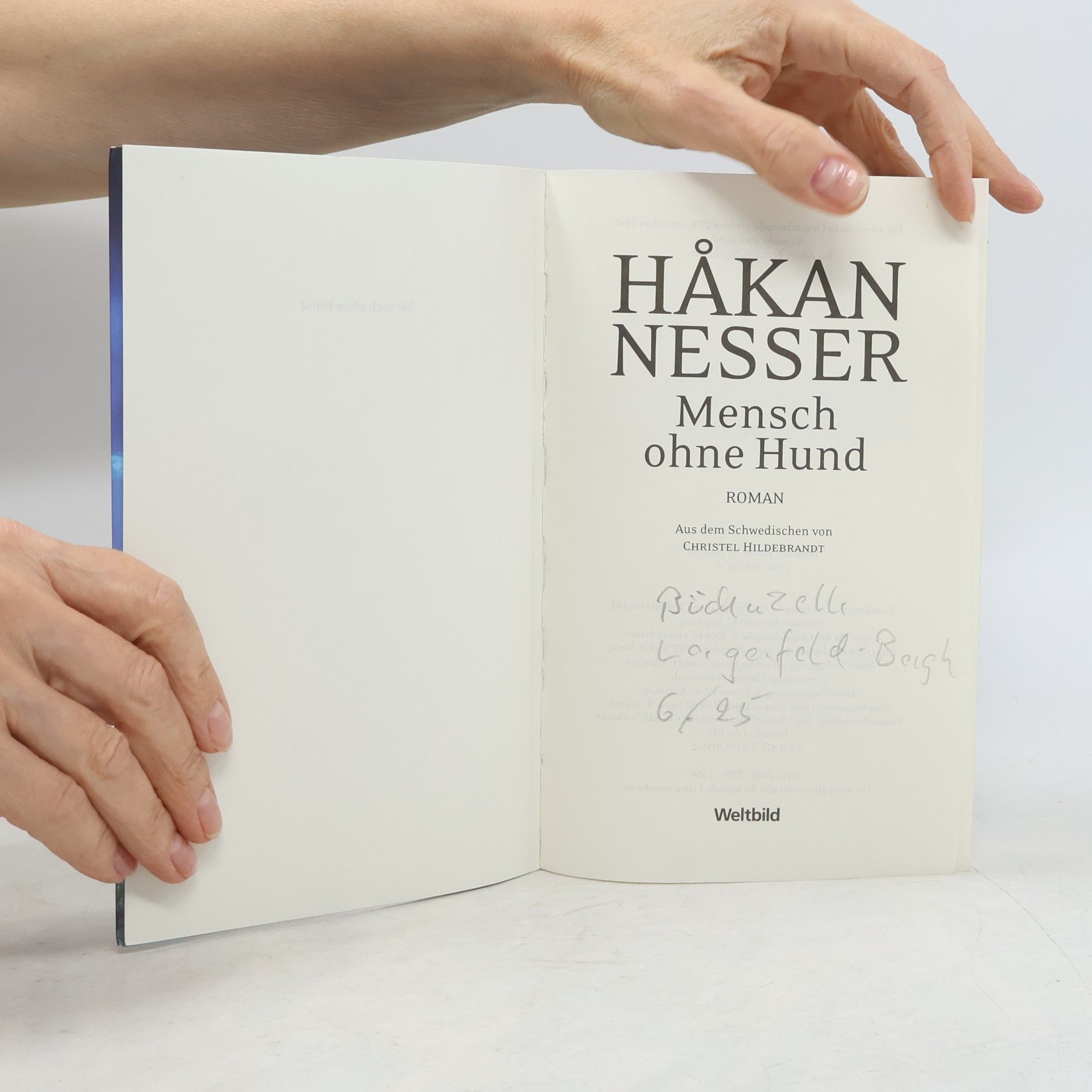 Hakan Nesser Mensch ohne Hund