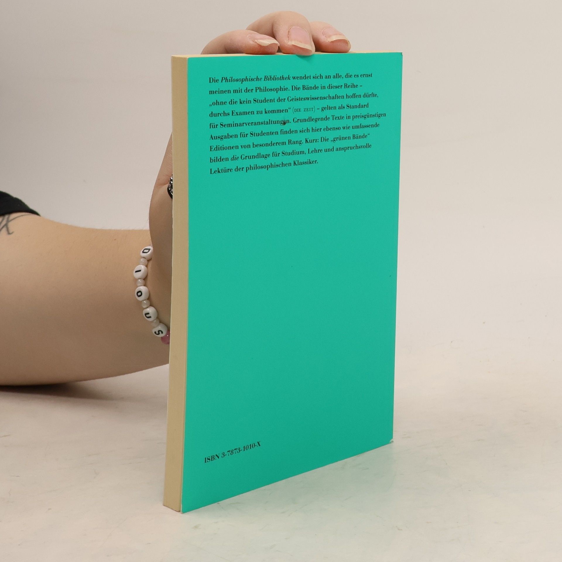 Philosophische Bibliothek Gesamtverzeichnis