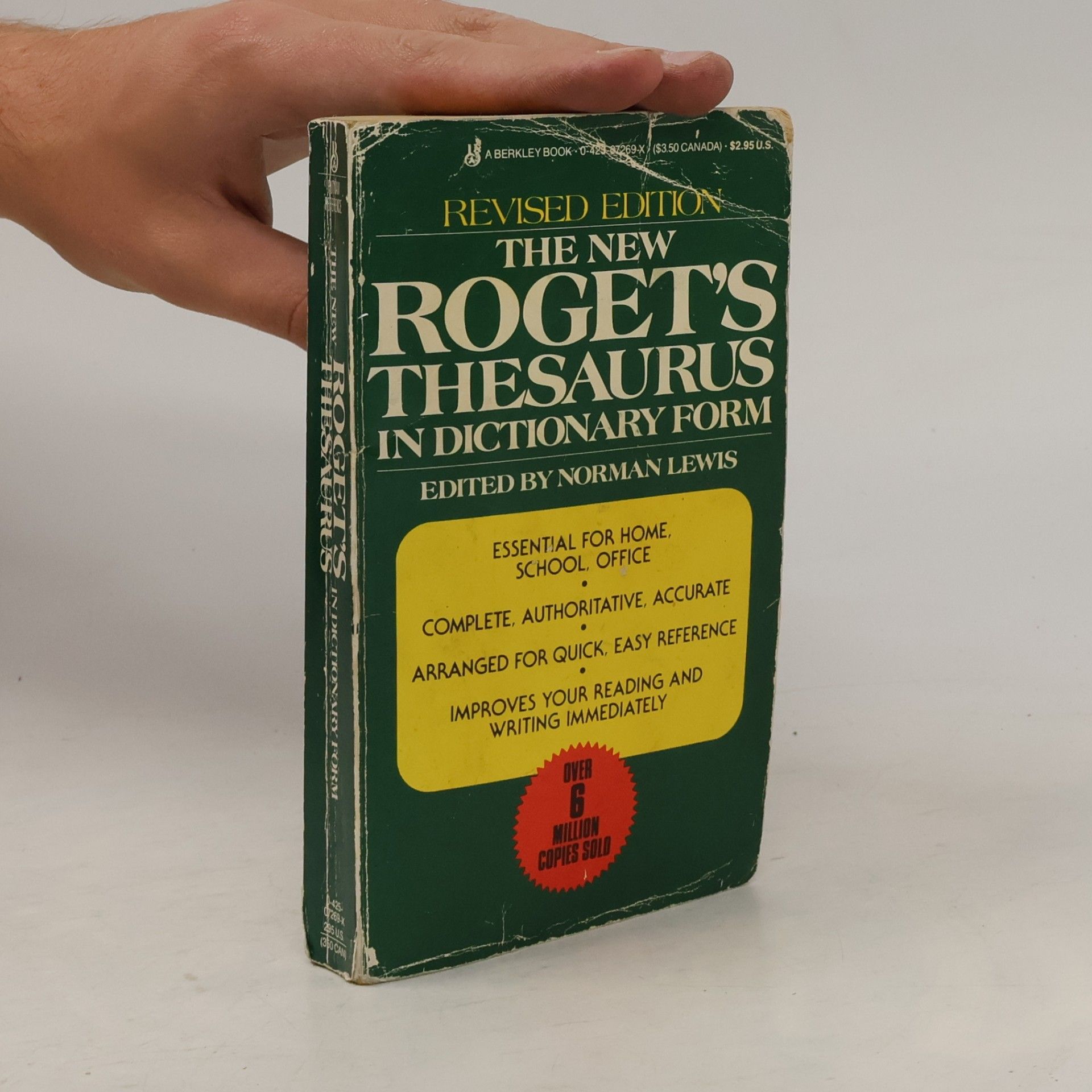 Peter Mark Roget New Rogets Thesaurus - Revised Edition
