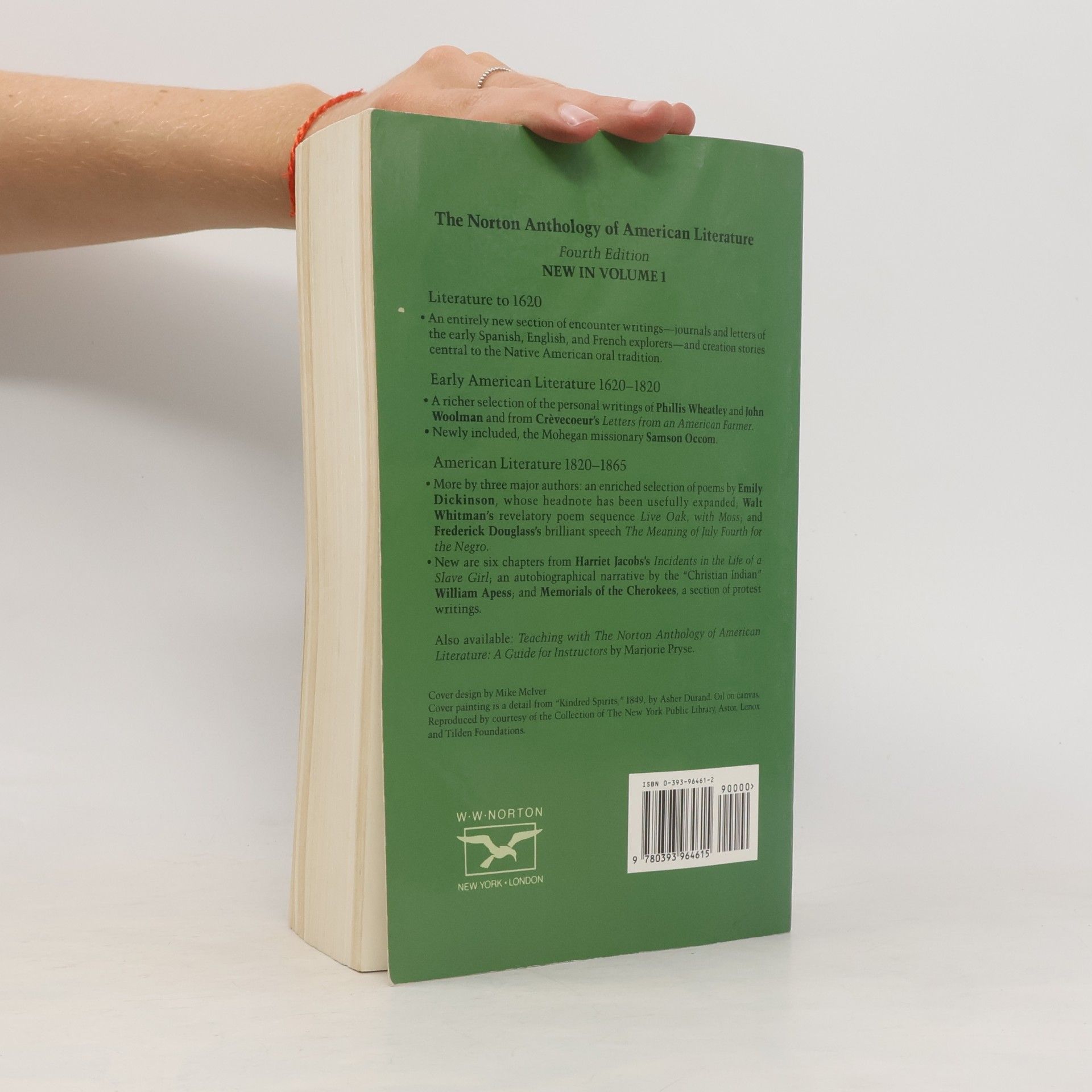 Autorenkollektiv The Norton Anthology of American Literature. Volume 1