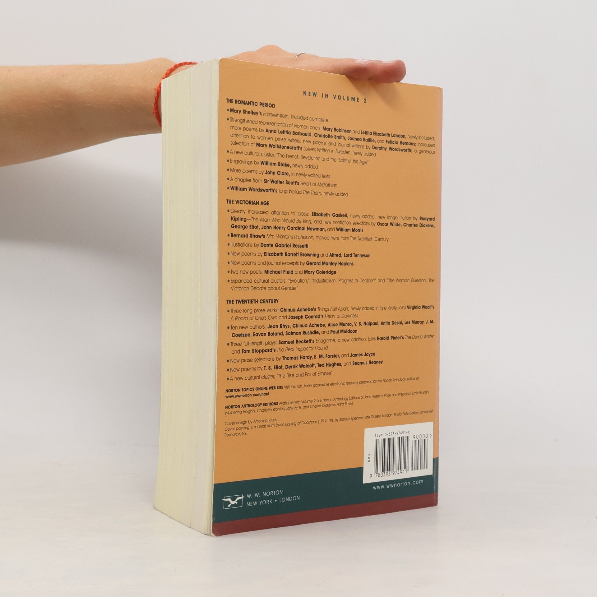 Collectif d'auteurs The Norton Anthology of English Literature