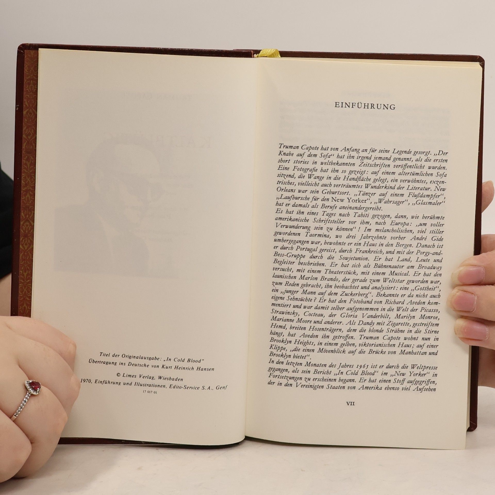Truman Capote Kaltblütig