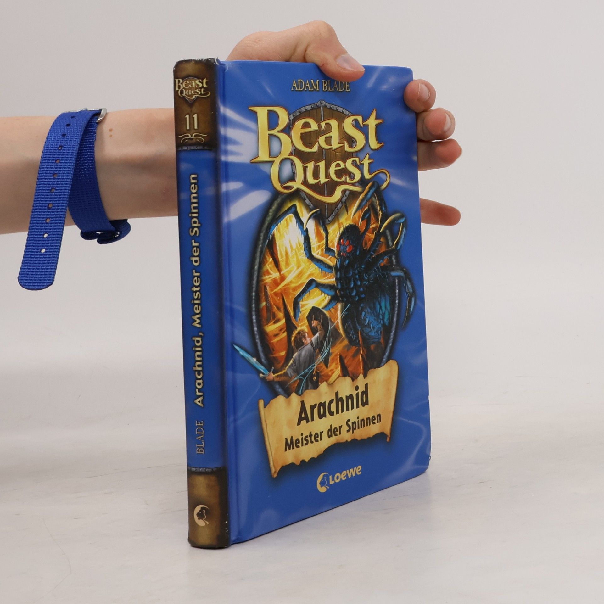 Adam Blade Beast Quest 11. Arachnid, Meister der Spinnen