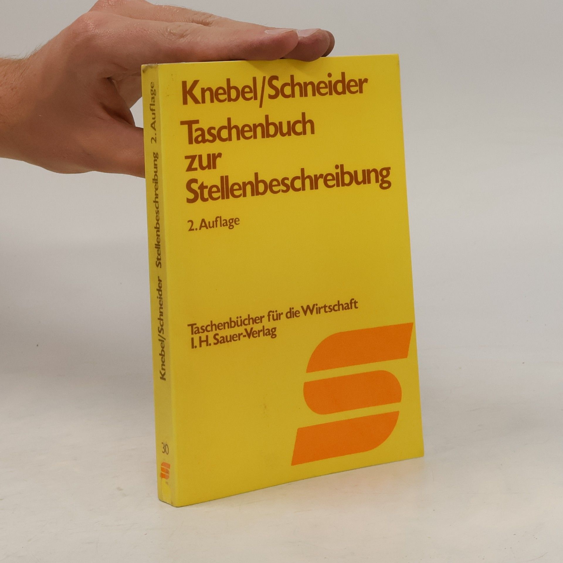 Heinz Knebel Taschenbuch zur Stellenbeschreibung