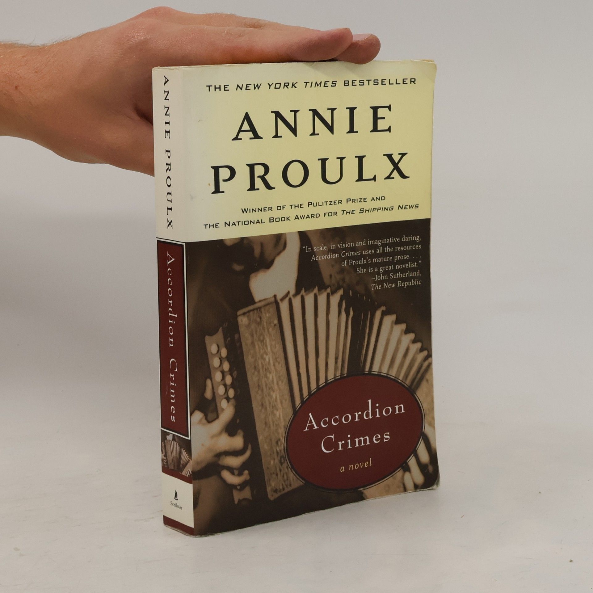 Annie Proulx Accordion Crimes. Das grüne Akkordeon, englische Ausgabe