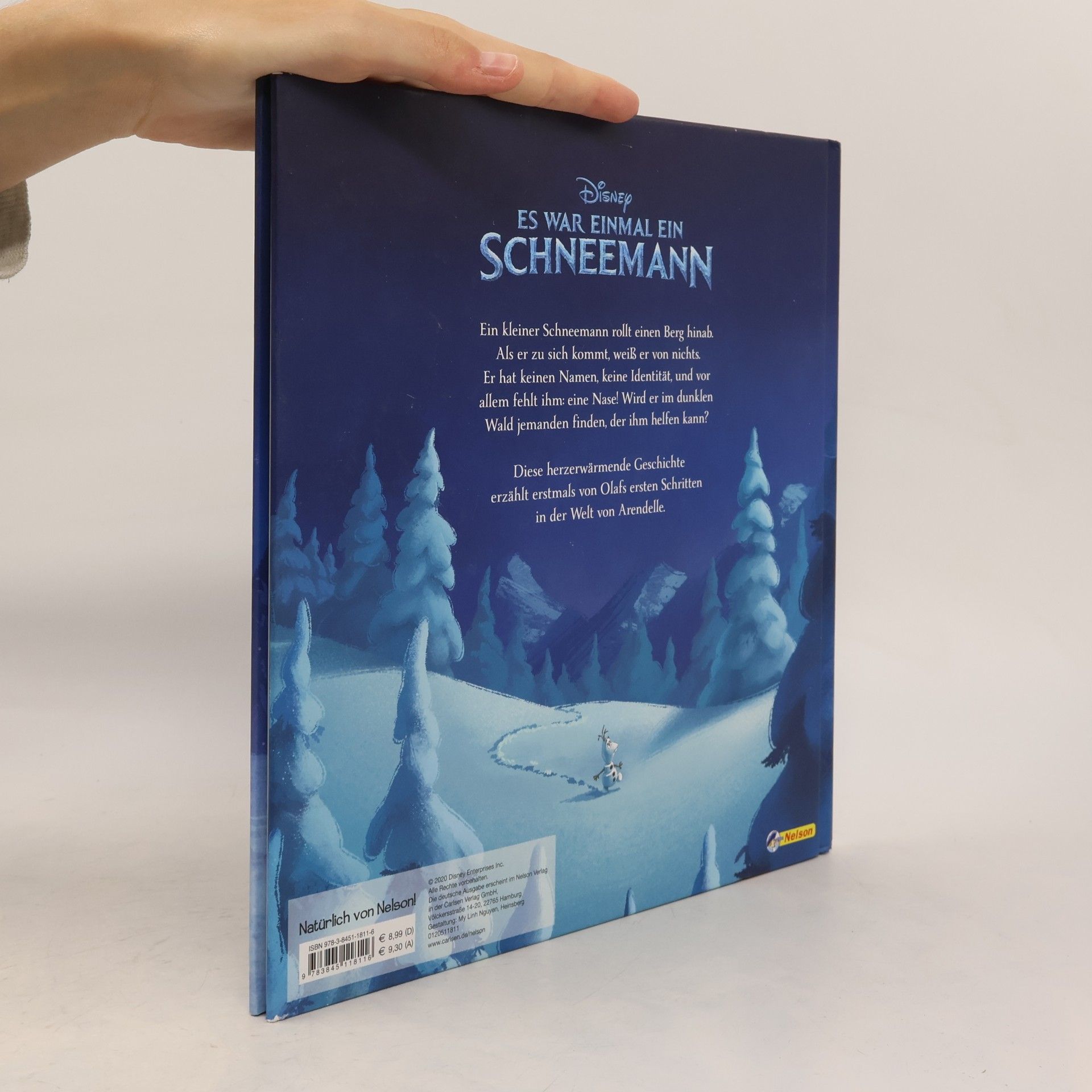 Nelson Verlag Disney Eiskönigin: Olaf: Es war einmal ein Schneemann ...