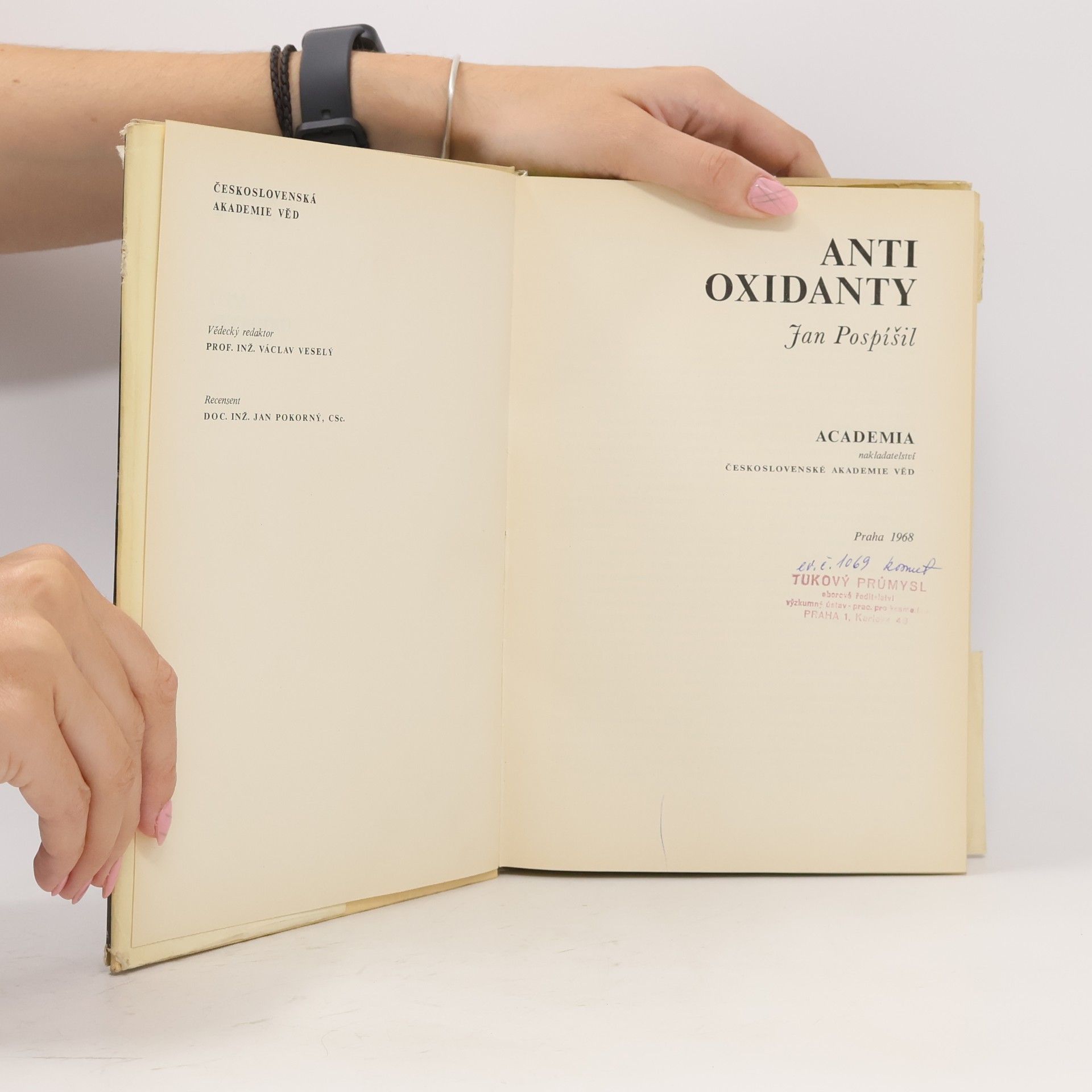 Jan Pospíšil Antioxidanty