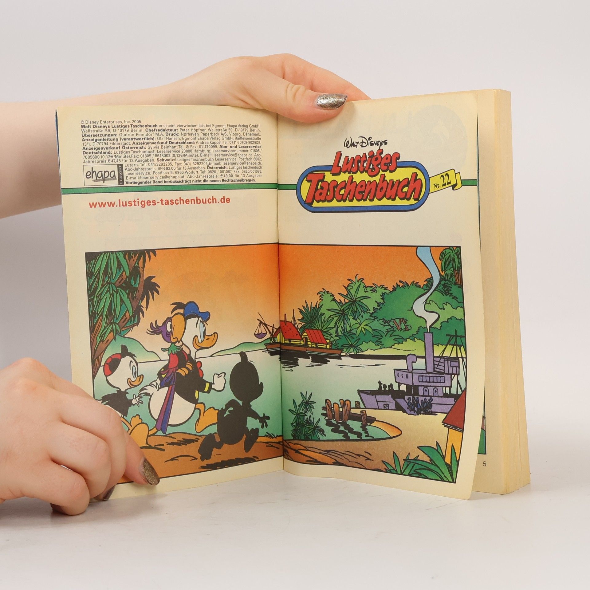 Walt Disney Lustiges Taschenbuch 22. Der alte Pirat