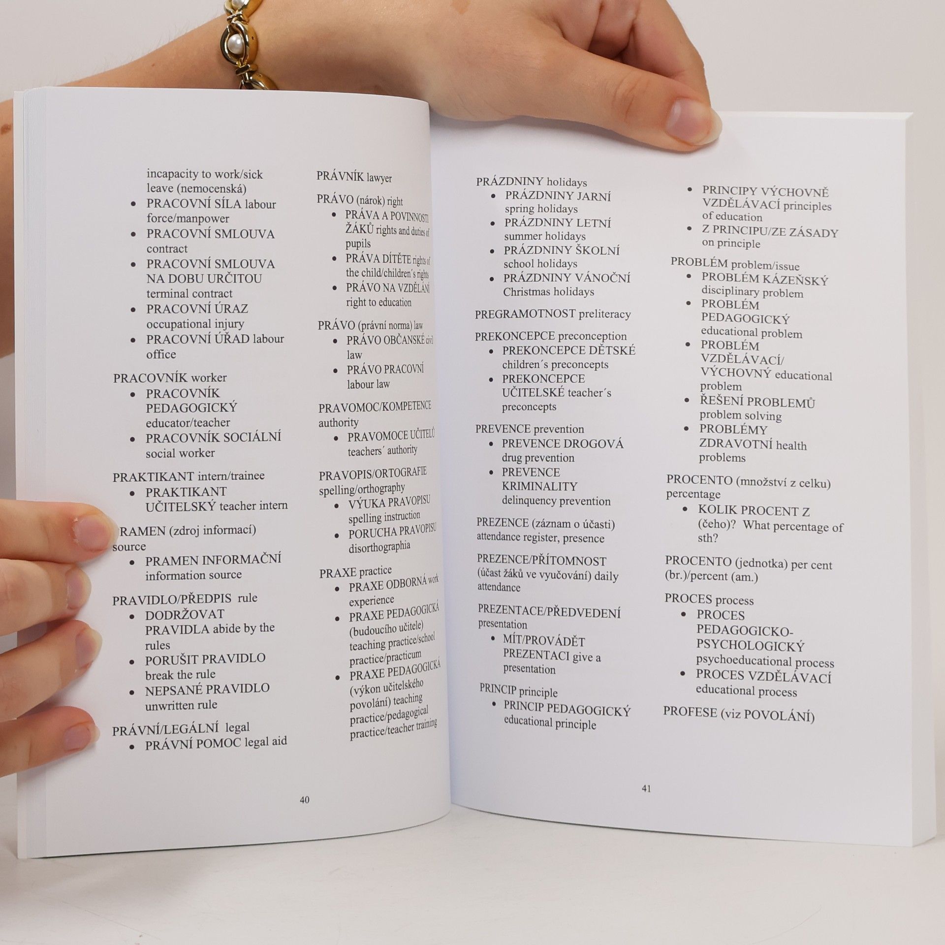 Lucie Bažantová Česko-anglický pedagogický slovník
