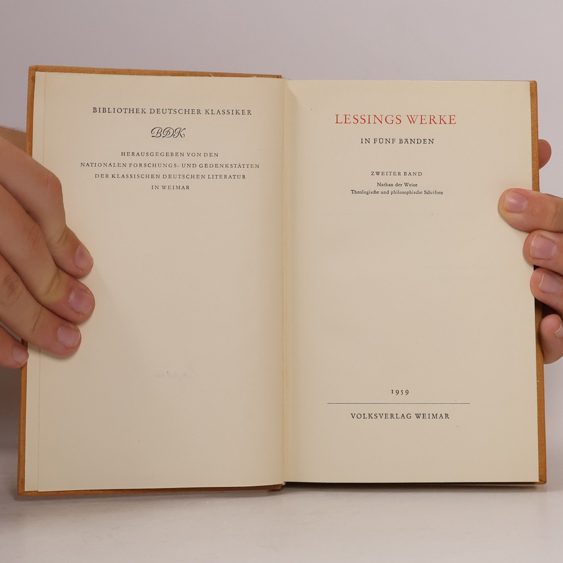 Gotthold Ephraim Lessing Lessings Werke 2