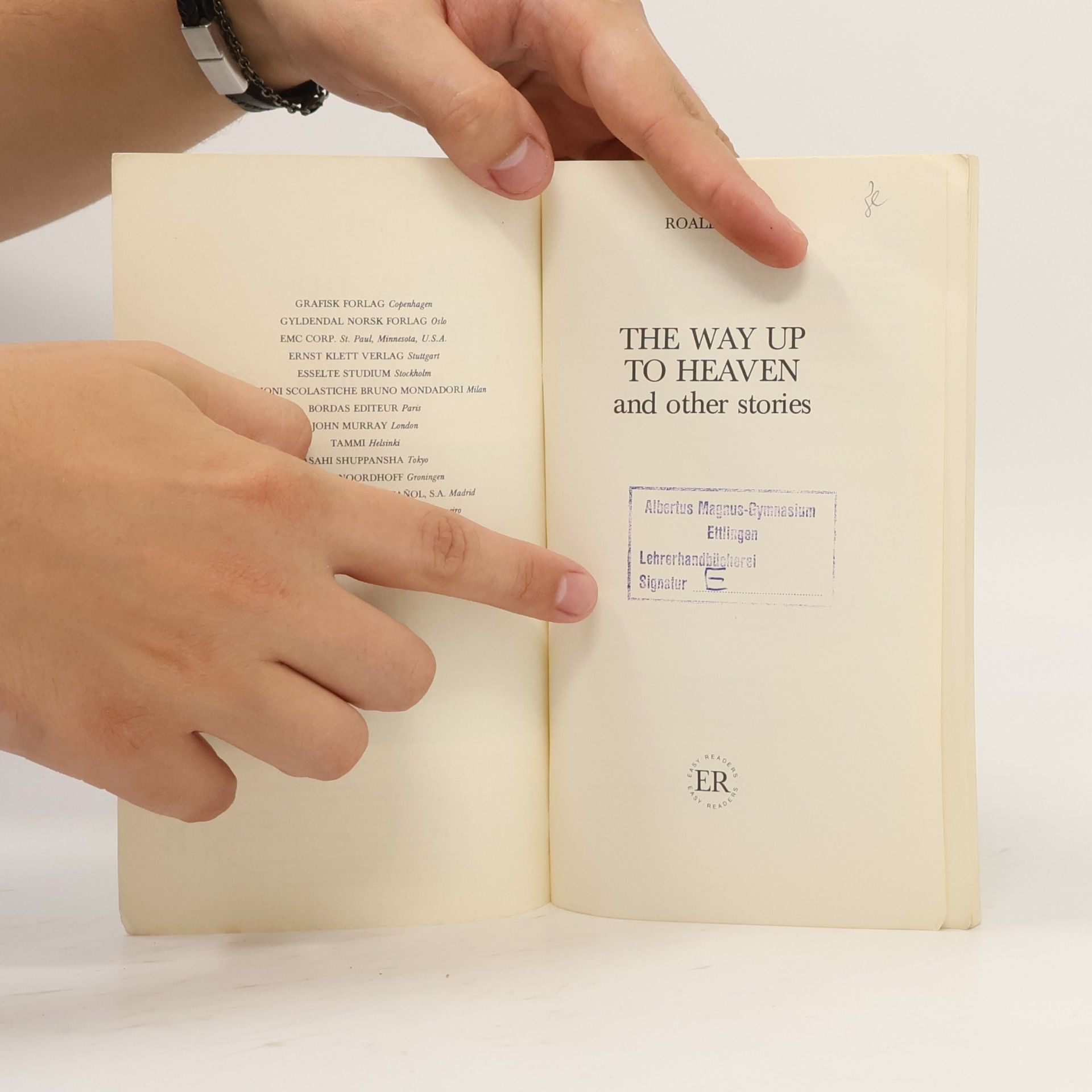 Roald Dahl The Way Up to Heaven and Other Stories