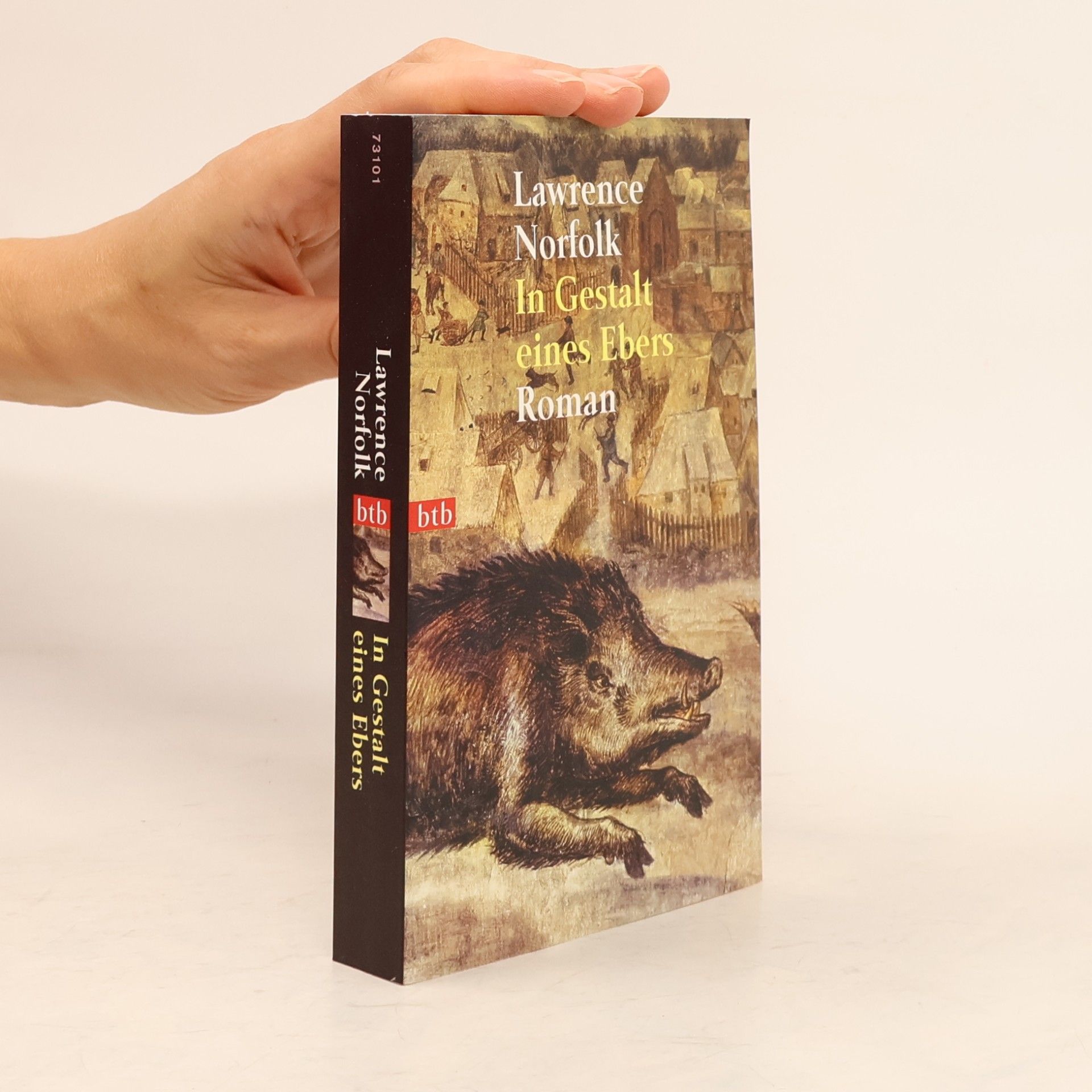 Lawrence Norfolk In Gestalt eines Ebers