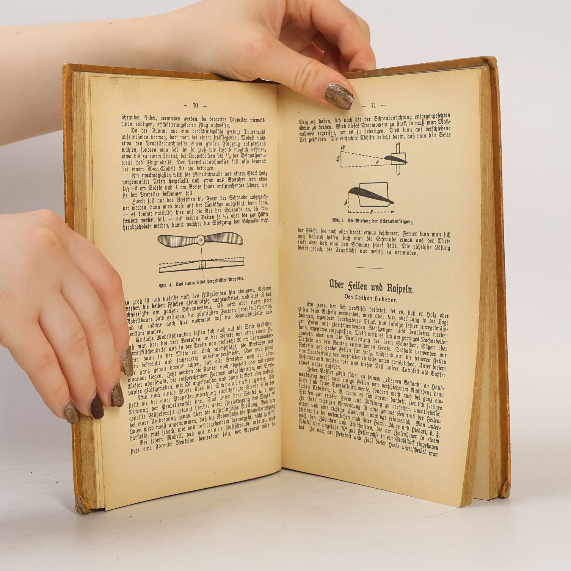 Fritz Peter Seitz Das Bastelbuch : ein Wegweiser für jung und alt in Handfertigkeit, Spiel und Arbeit. 2. Jhrg.