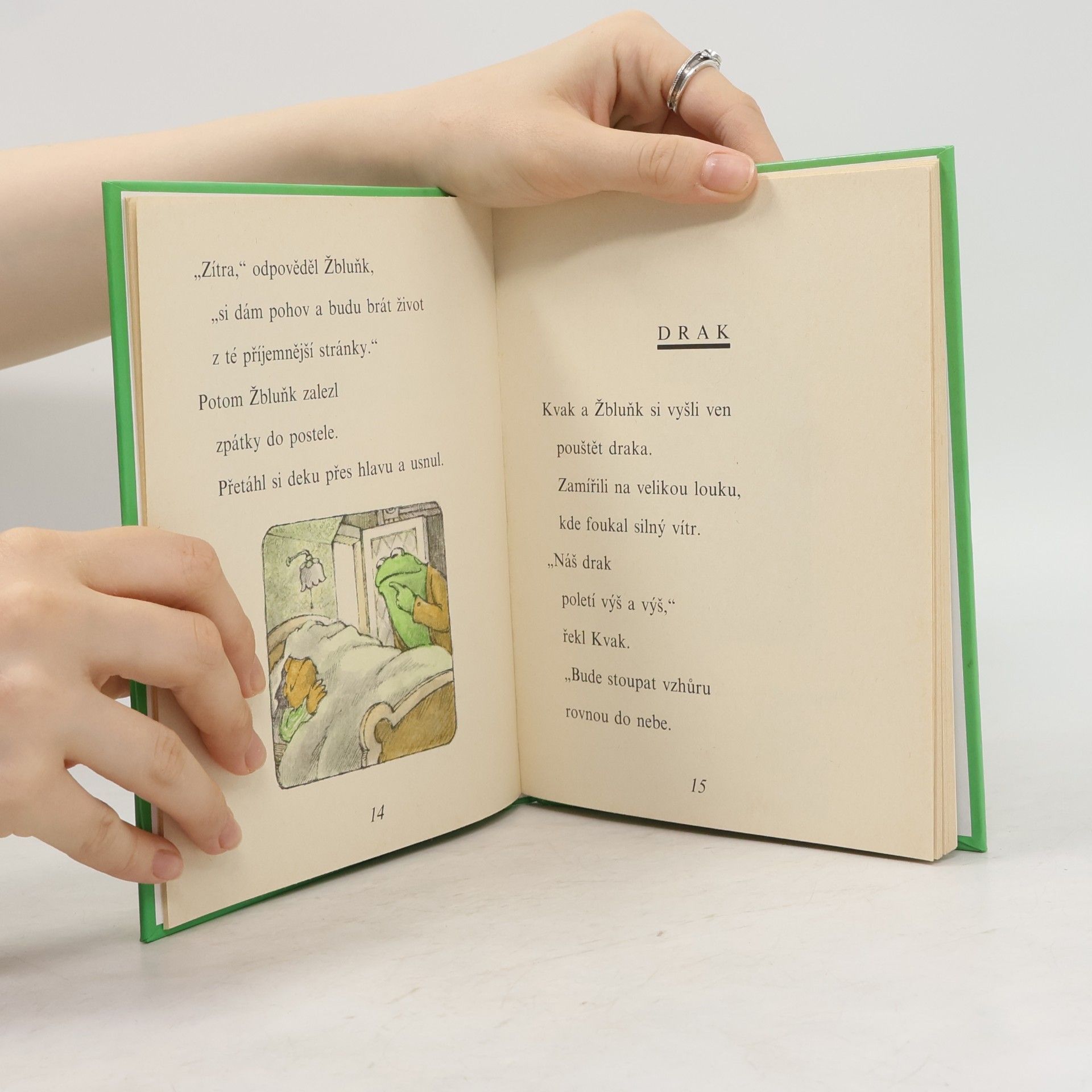 Arnold Lobel Kvak a Žbluňk se bojí rádi
