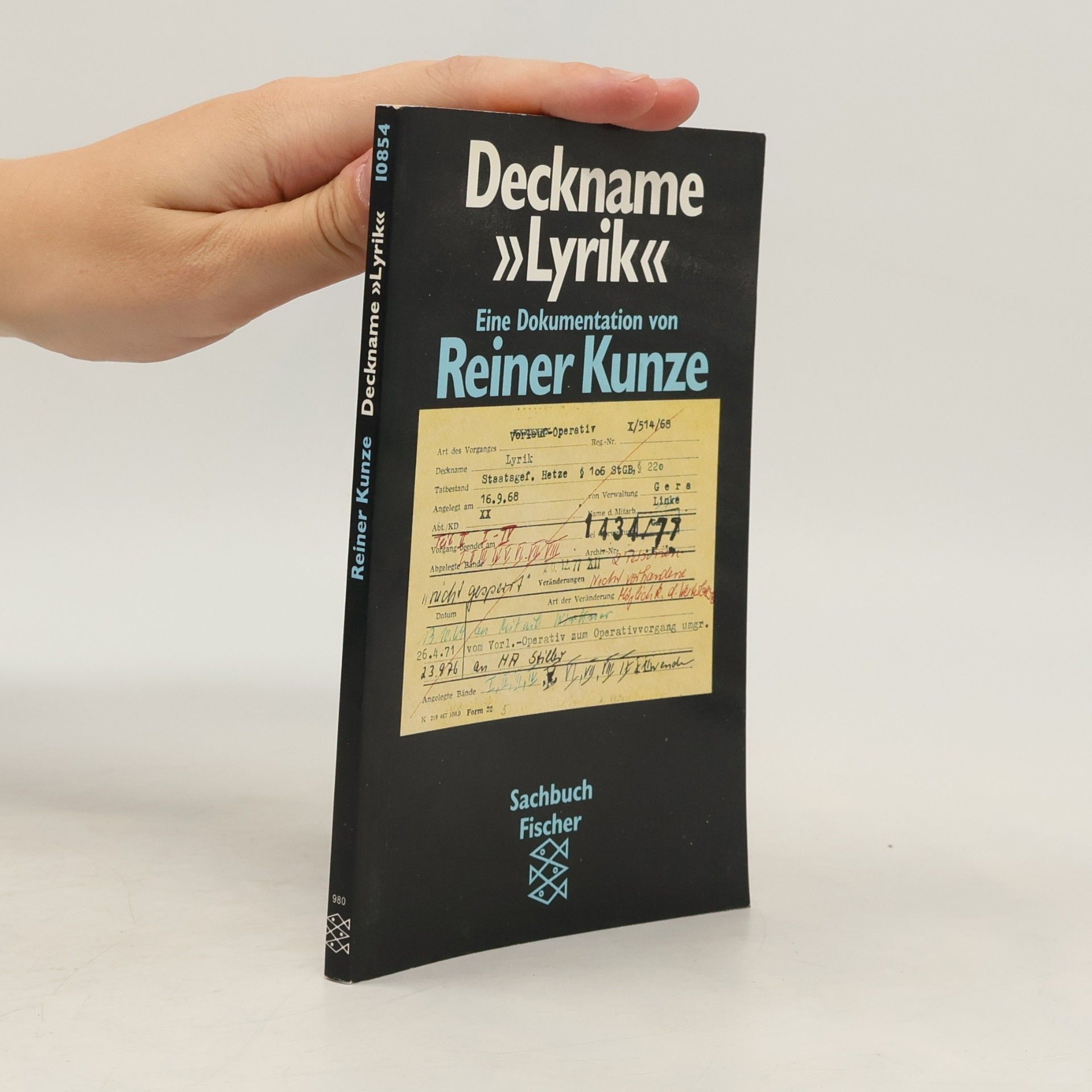 Various authors Deckname "Lyrik" : eine Dokumentation von Reiner Kunze