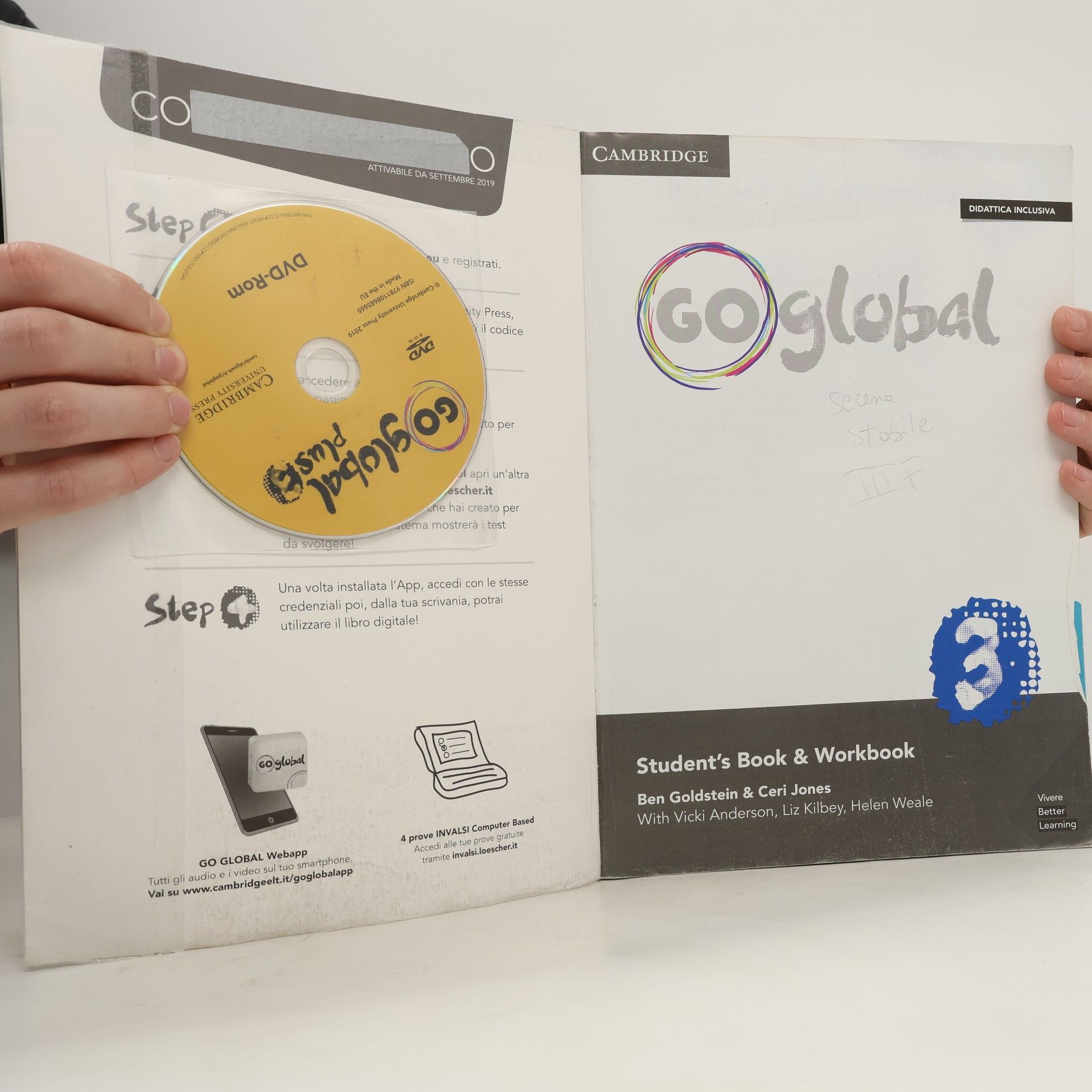 Go global plus. Student’s book/Workbook. Level 3. Per la Scuola media. Con e-book. Con DVD-ROM