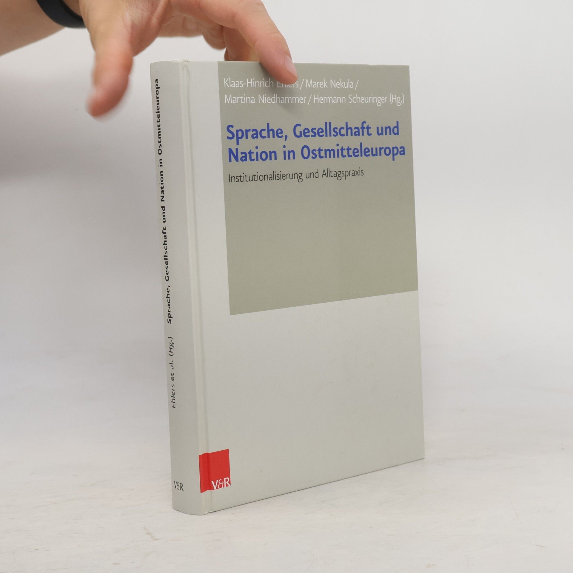 Klaas Hinrich Ehlers Sprache, Gesellschaft und Nation in Ostmitteleuropa