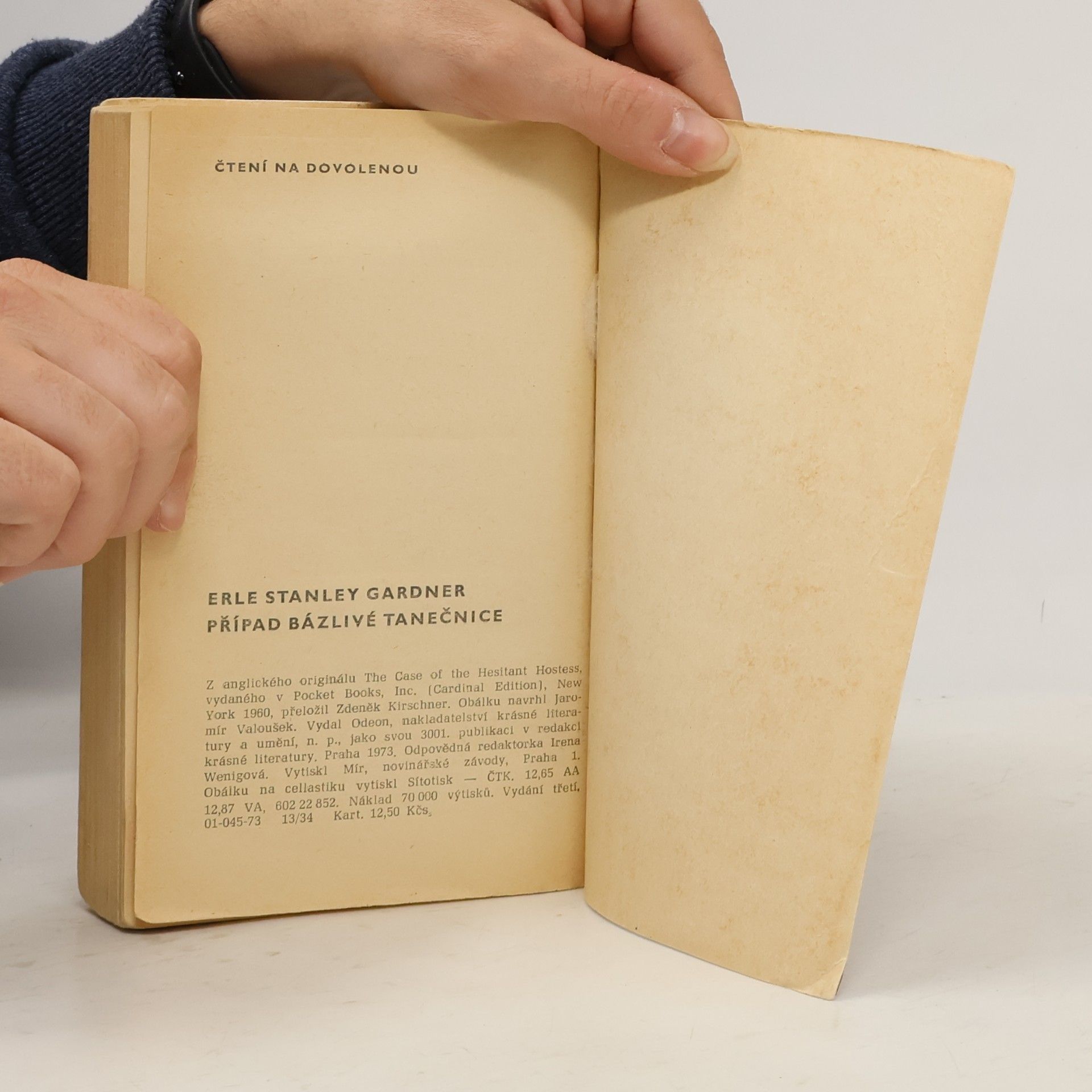 Erle Stanley Gardner Případ bázlivé tanečnice