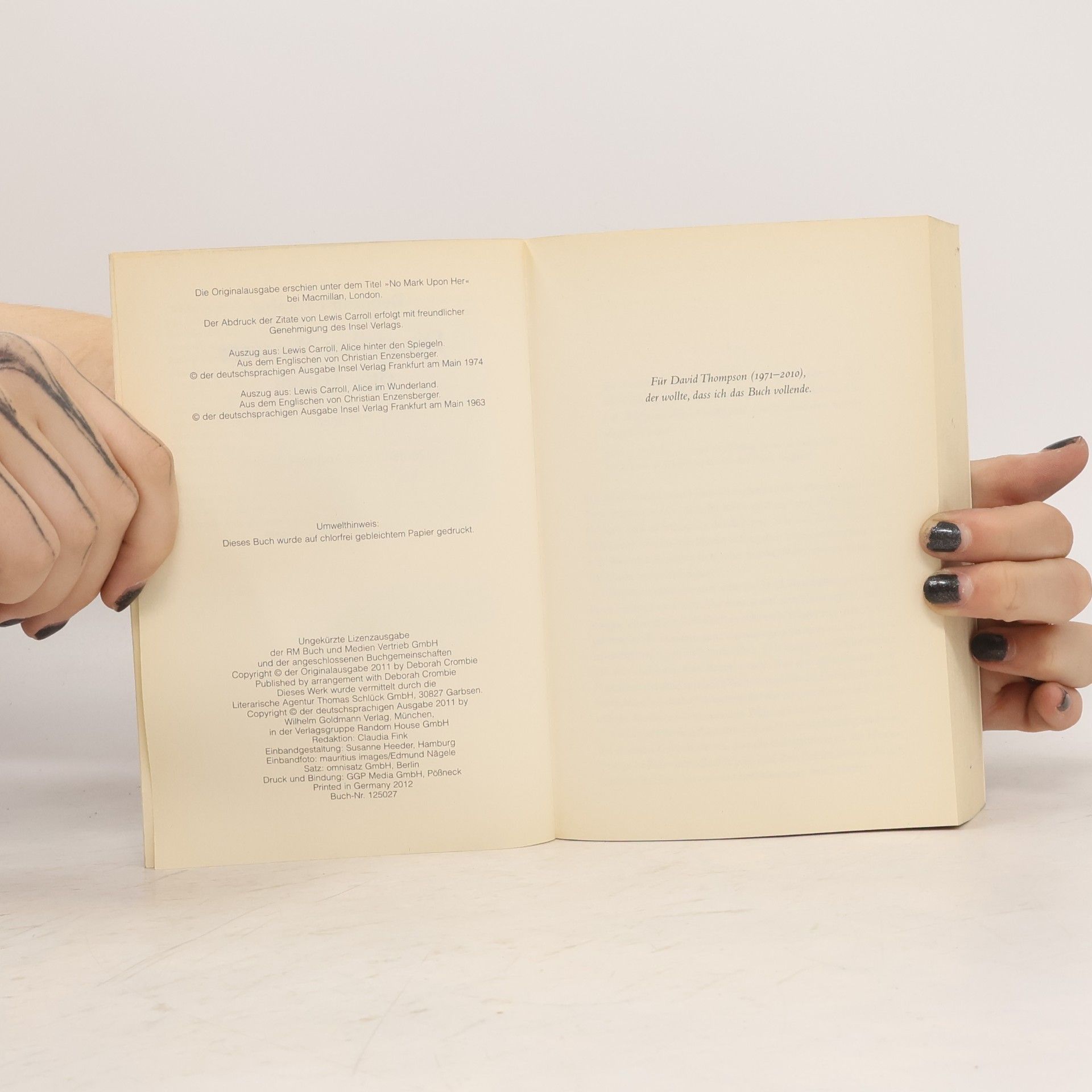 Deborah Crombie Der Stille Wasser des Todes