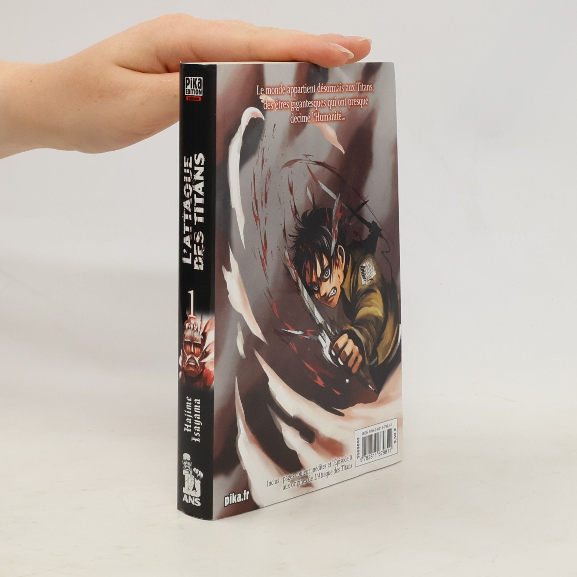 Hajime Isayama L'Attaque des Titans