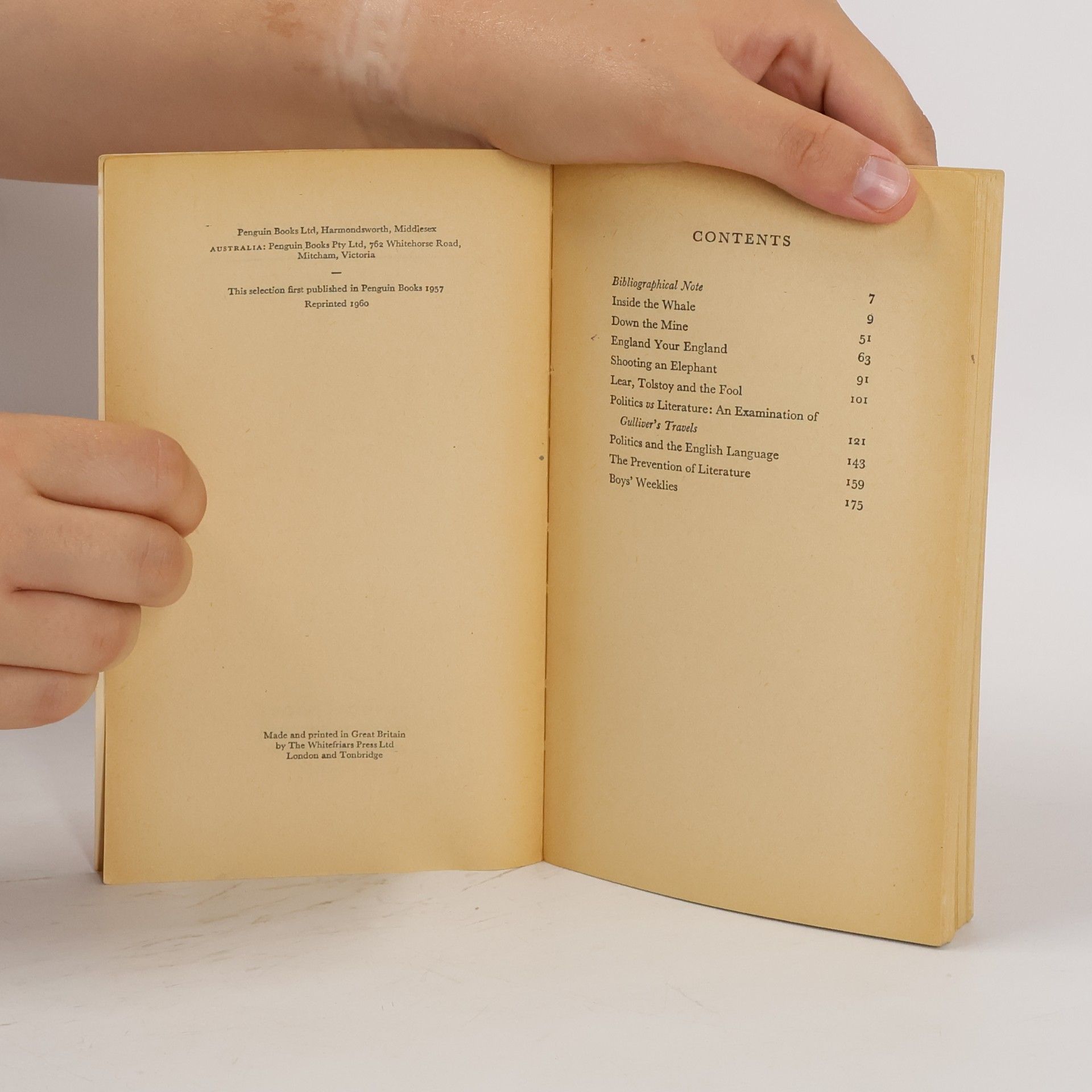 George Orwell Selected Essays