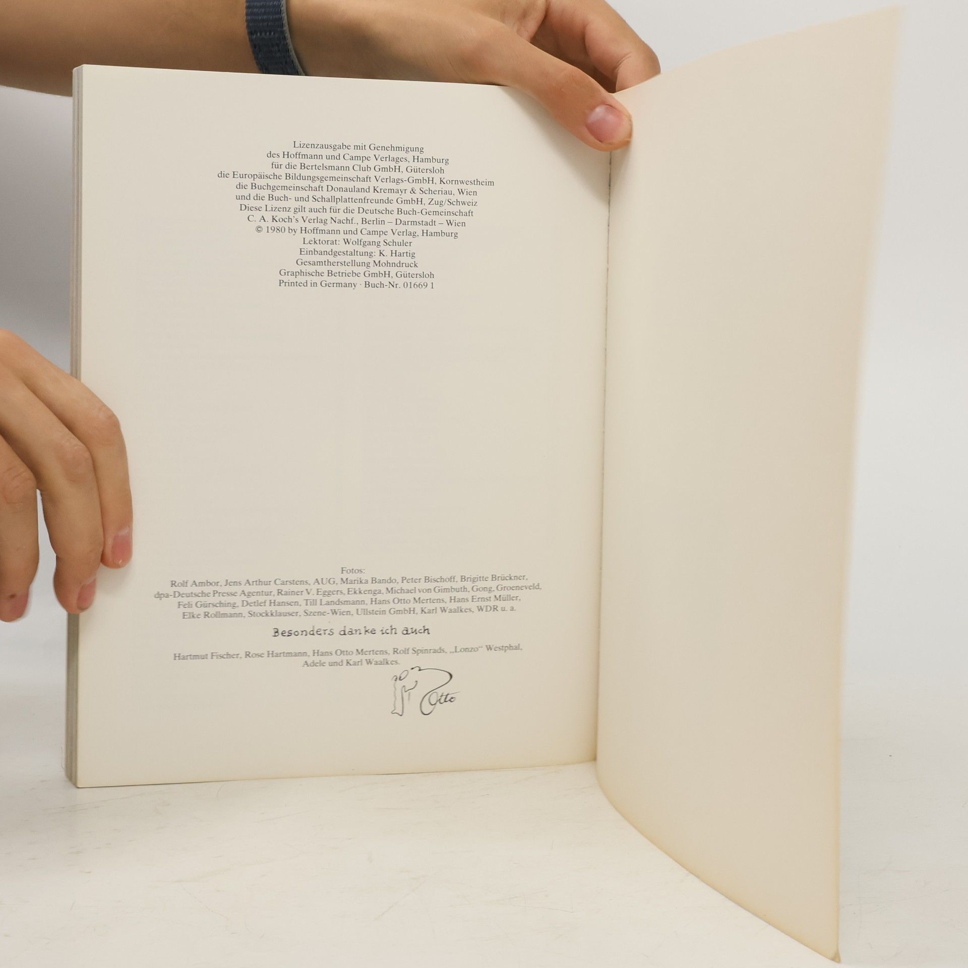 Otto Waalkes Das Buch Otto von und mit Otto Waalkes