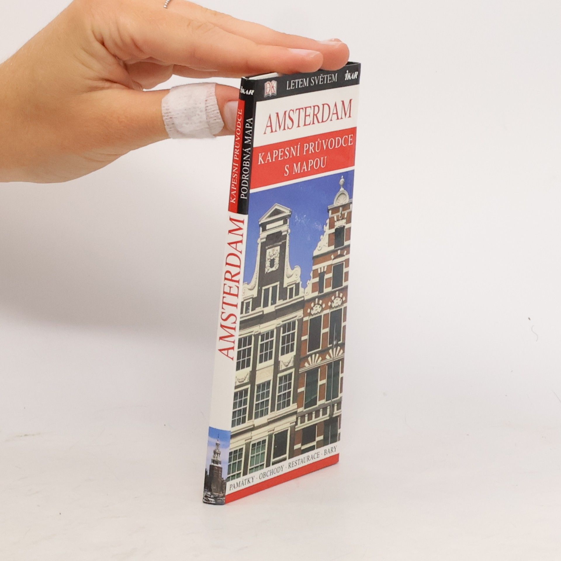 nezn. Amsterdam: Kapesní průvodce s mapou