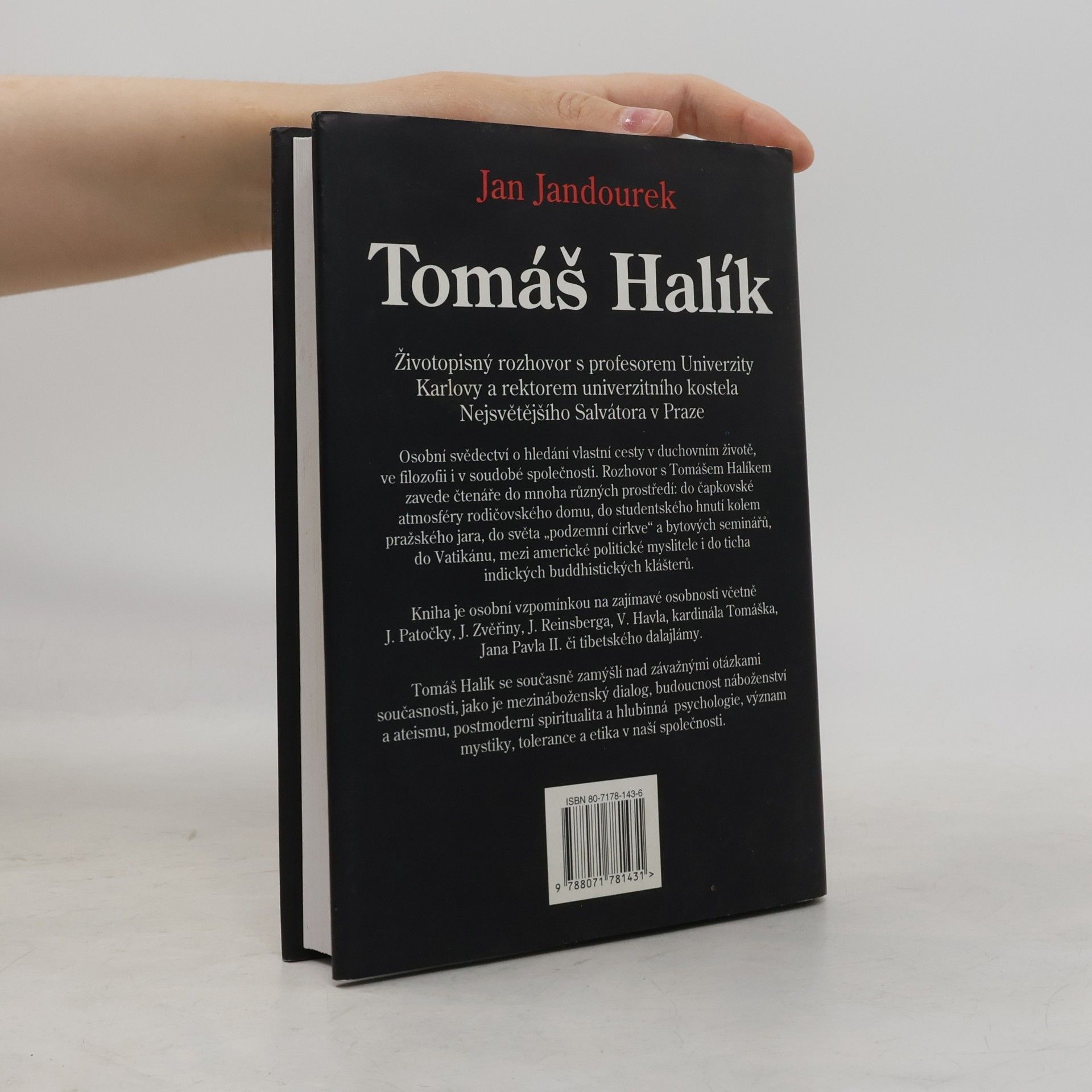 Tomáš Halík Tomáš Halík. Ptal jsem se cest