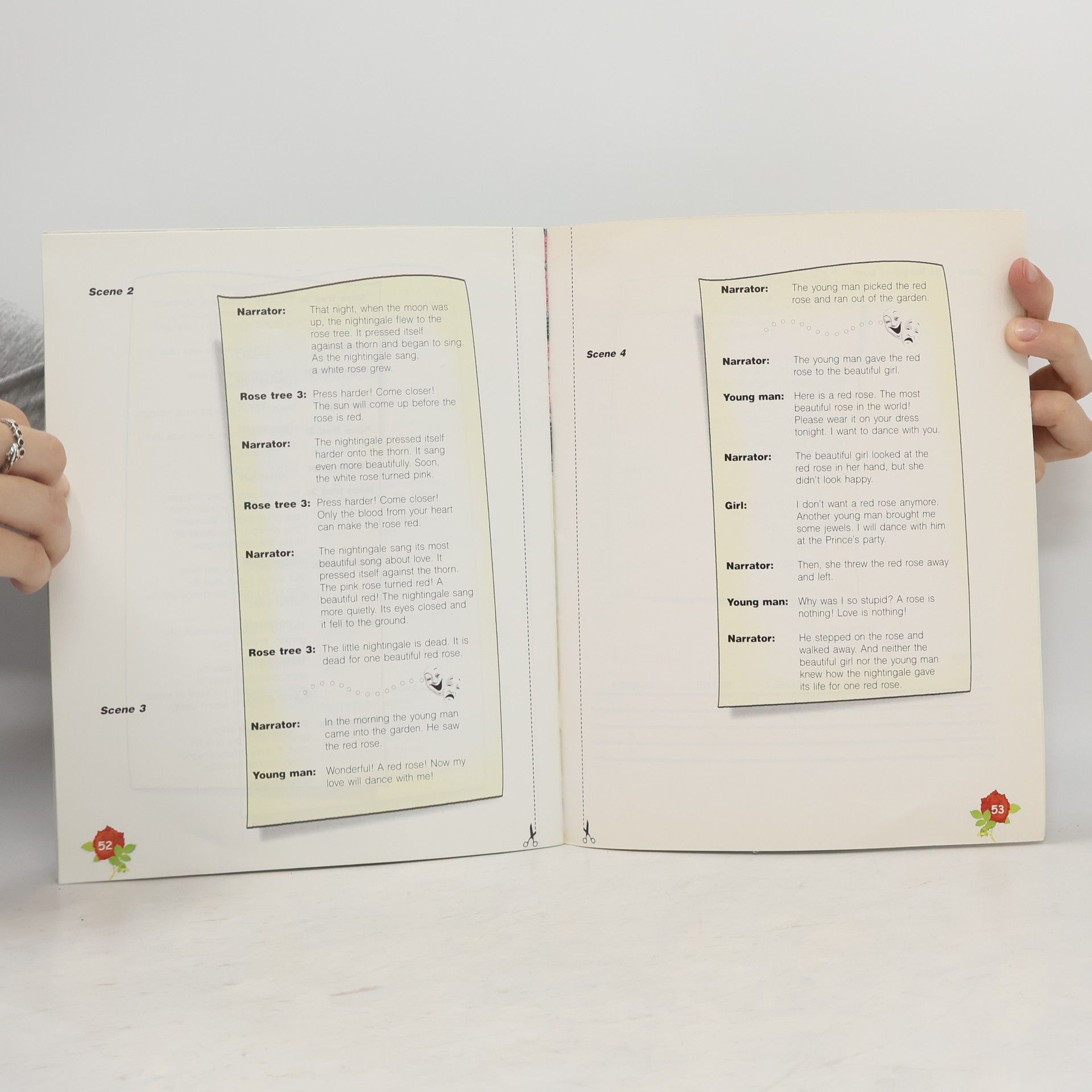Oscar Wilde Nightingale the Rose Pupil's Book