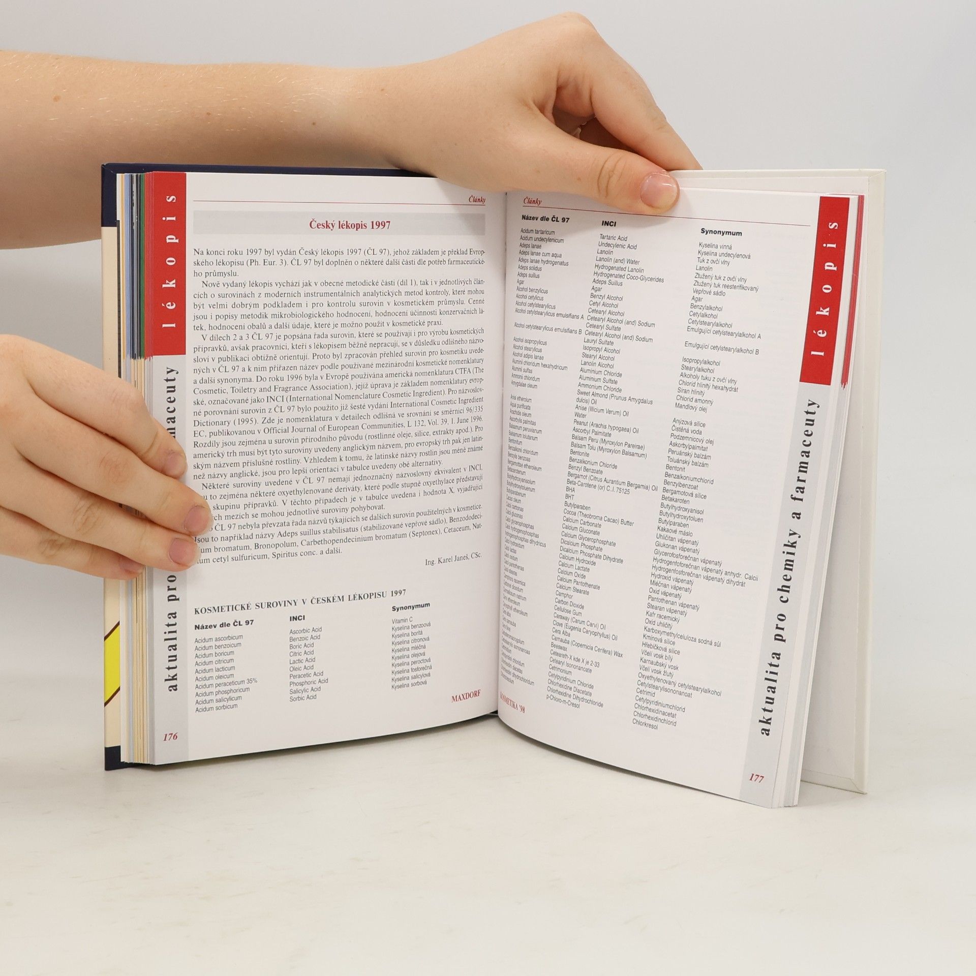 Kateřina Ronovská Kosmetika '98 : kosmetika, vizážistika, kadeřnictví, parfumerie : kosmetická ročenka : oborový katalog 4. ročník