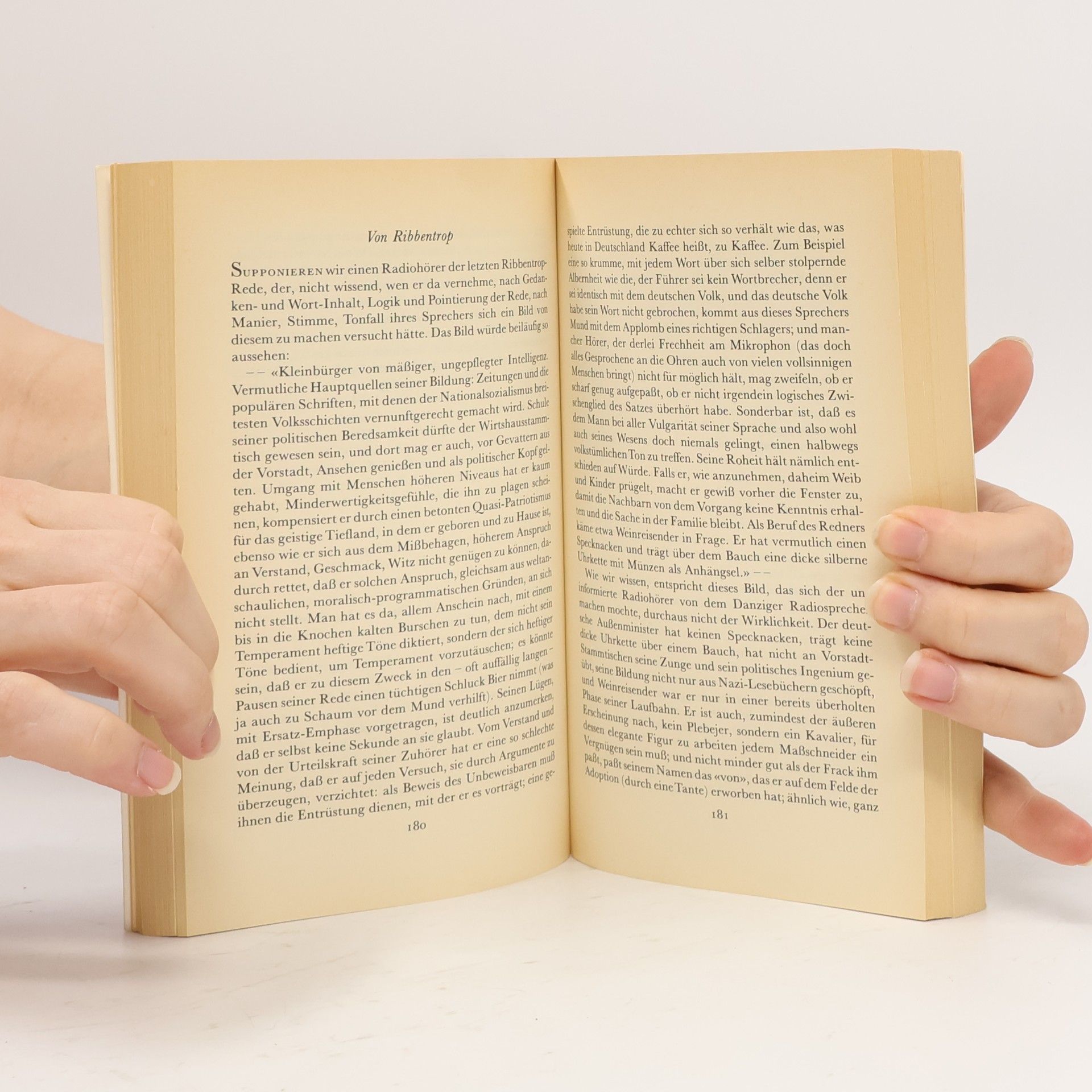 Marcel Reich-Ranicki Kleine Schriften. Band 1. Musterung