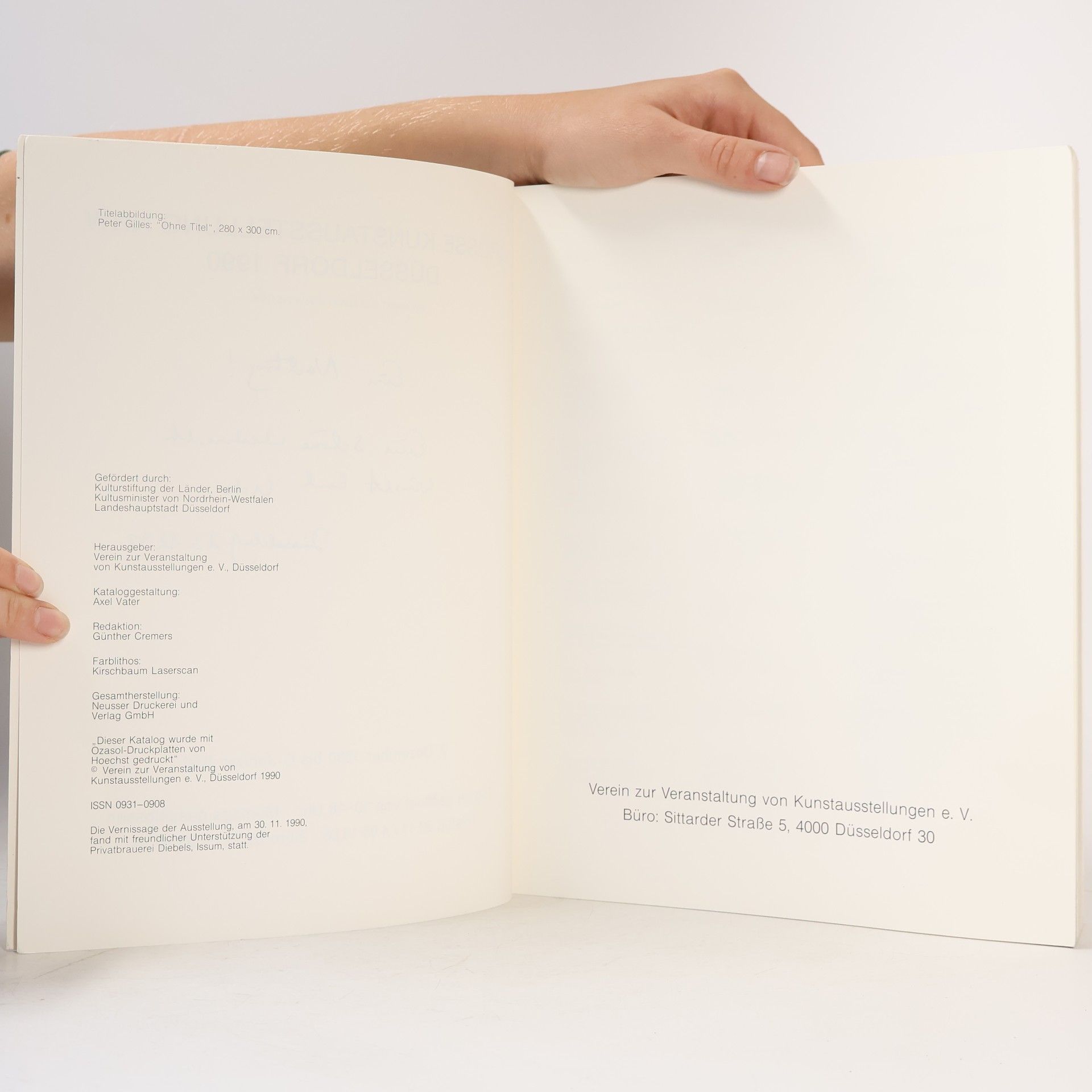 Various authors Grosse Kunstausstellung NRW Düsseldorf 1990