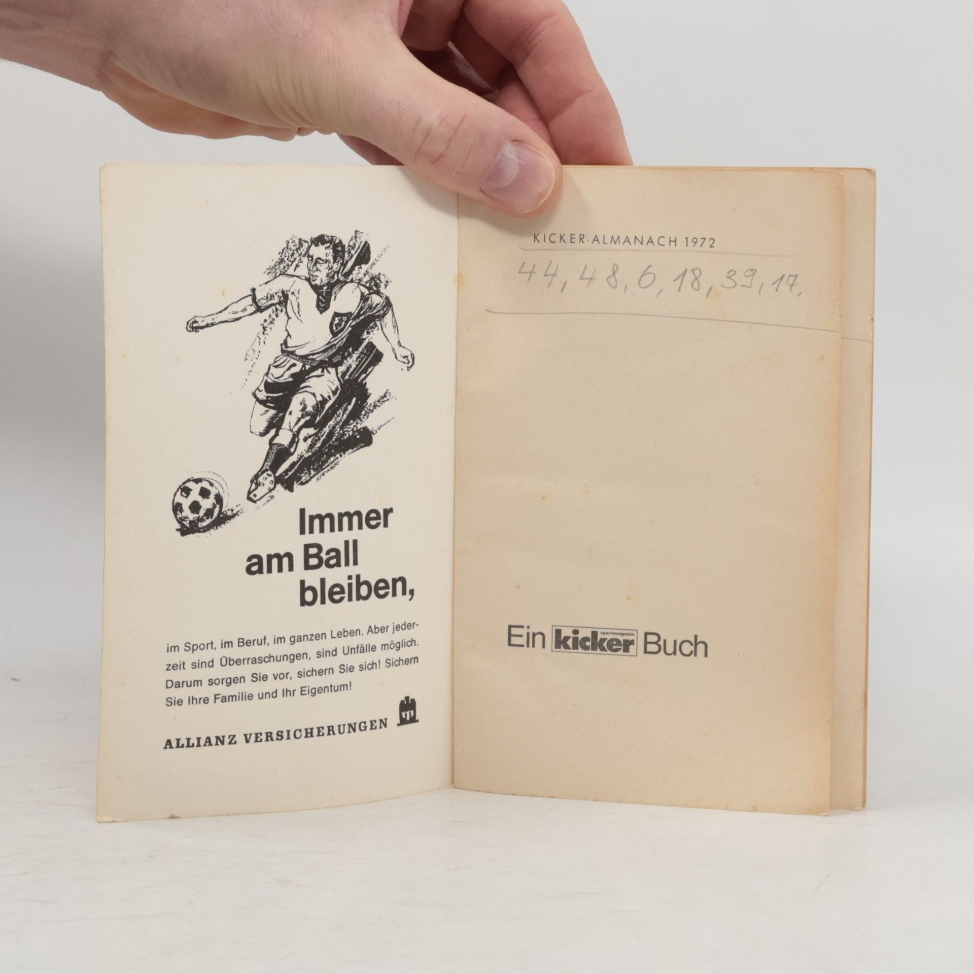 Autorenkollektiv Kicker Fußball-Almanach 1972
