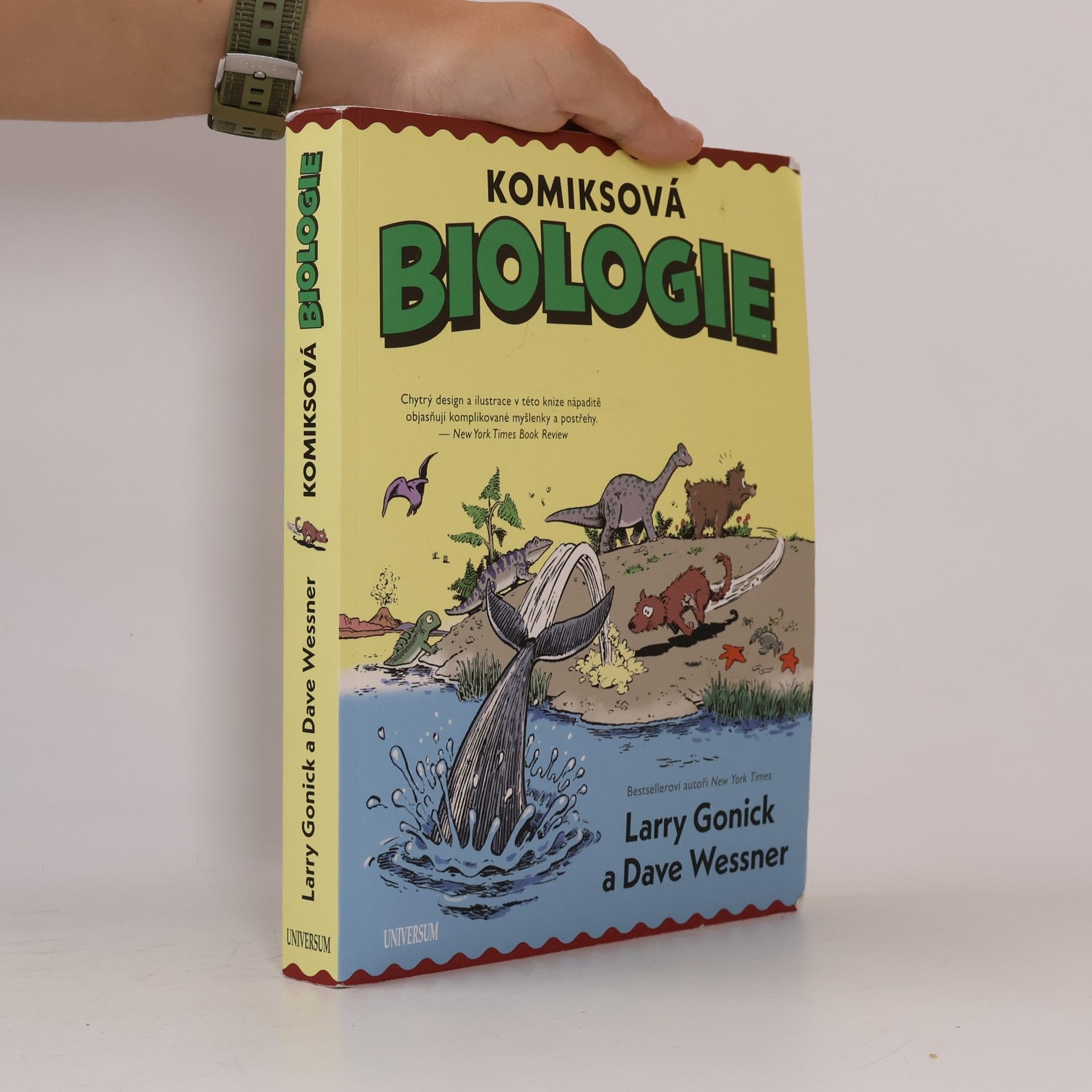 David R. Wessner Komiksová biologie