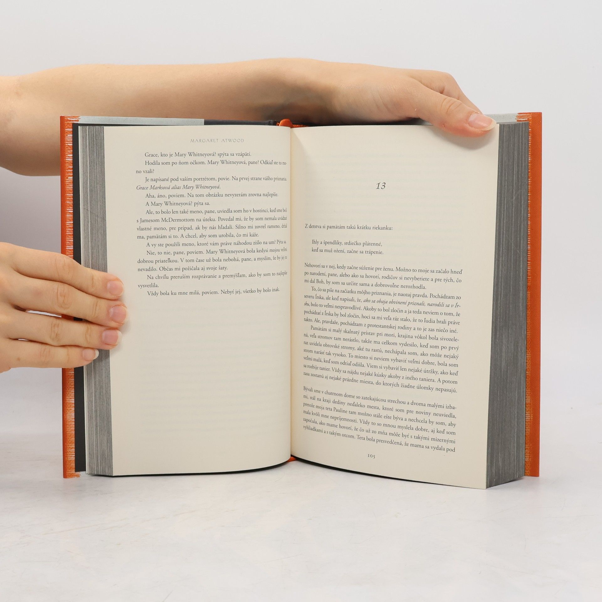 Margaret Atwood Volali ma Grace