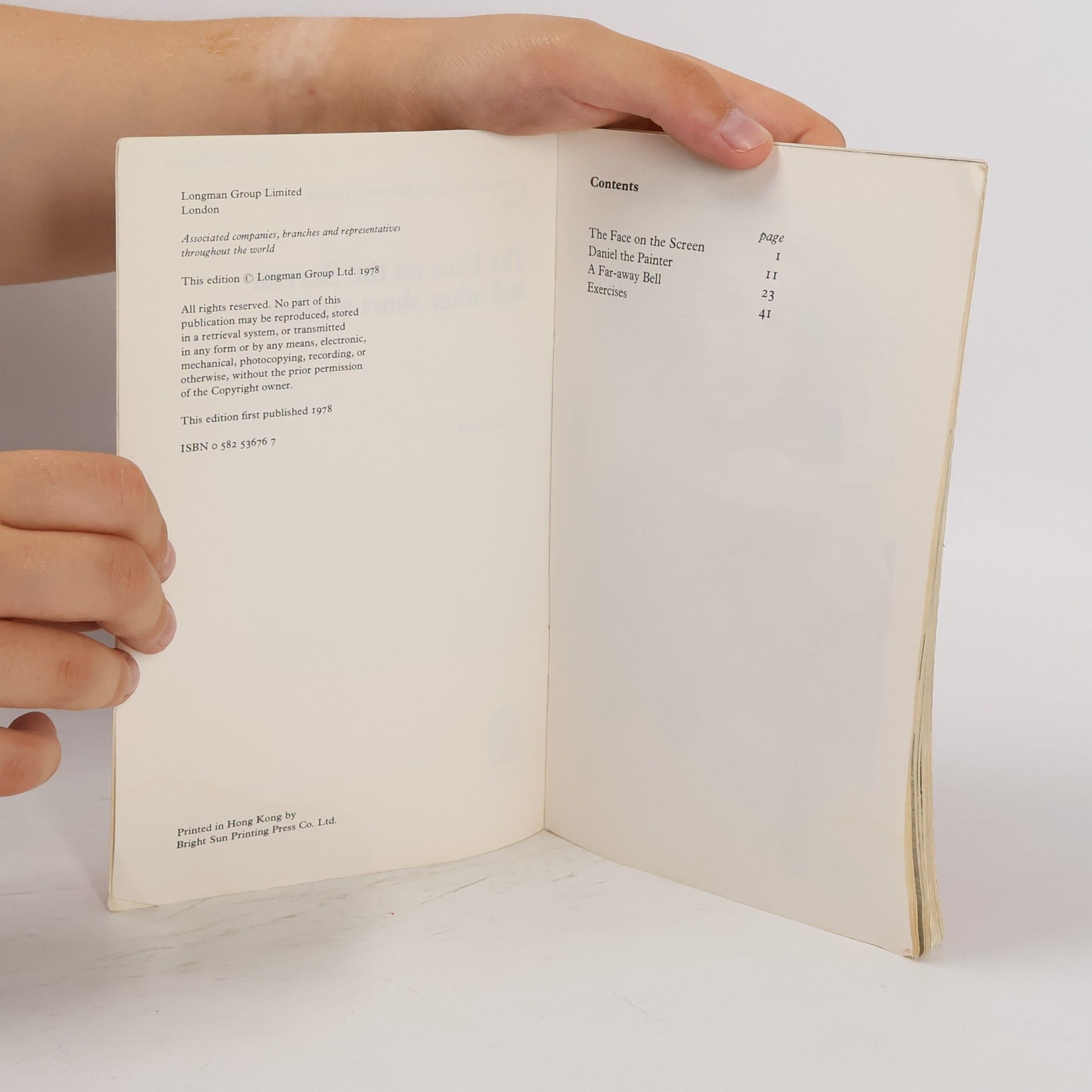Paul Victor The Face on the Screen and other Short Stories