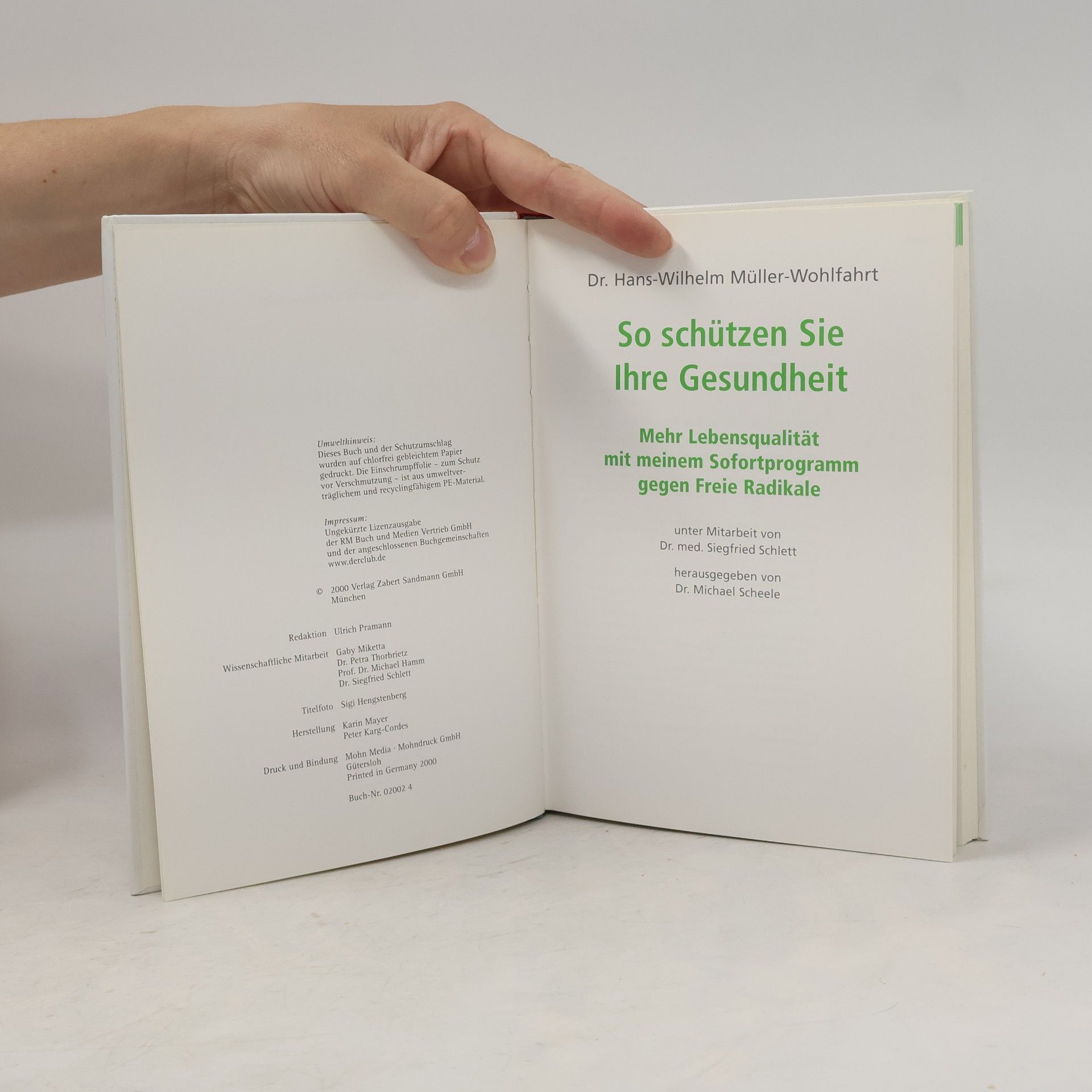 H. W. Müller - Wohlfahrt So schützen Sie Ihre Gesundheit
