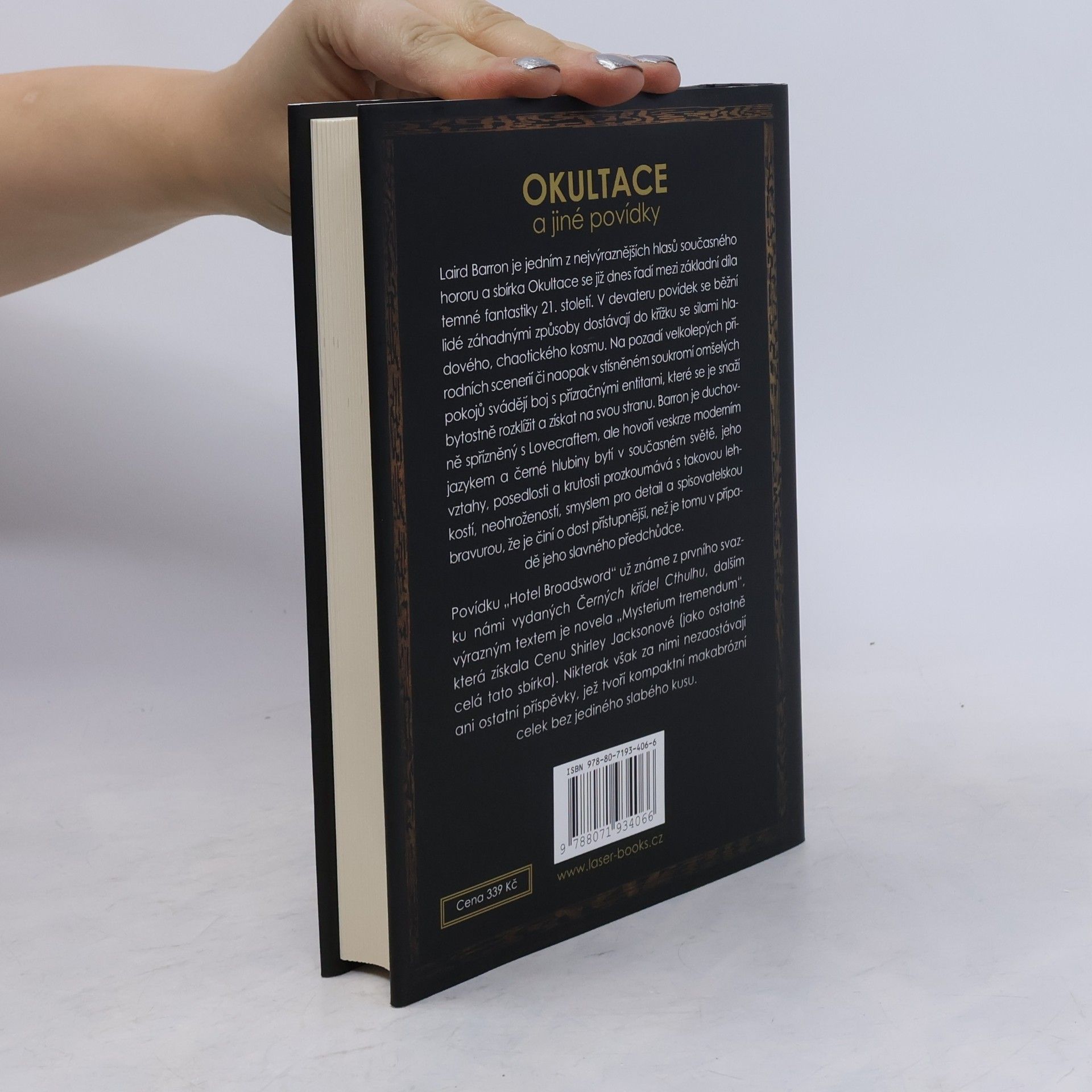 Laird Barron Okultace a jiné povídky