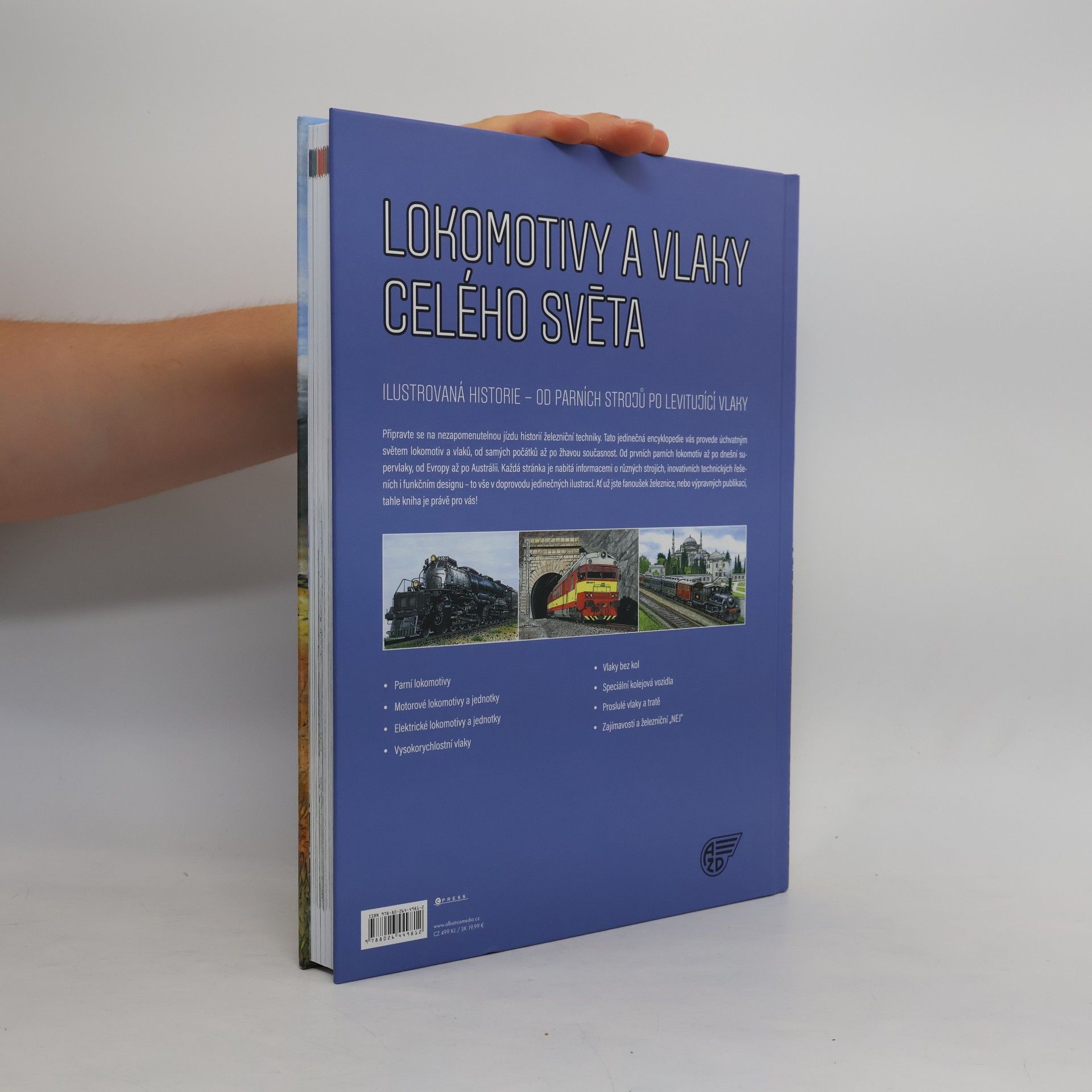 Josef Schrötter Lokomotivy a vlaky celého světa
