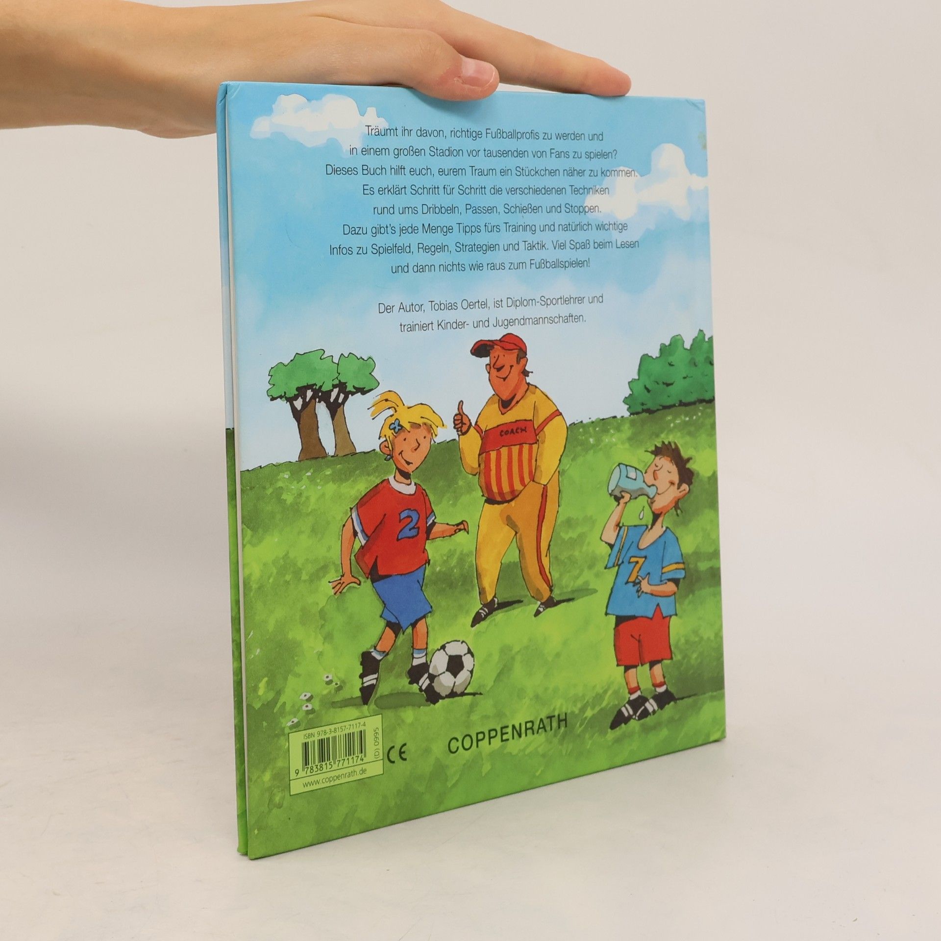 Tobias Oertel Mein erstes Fußballbuch