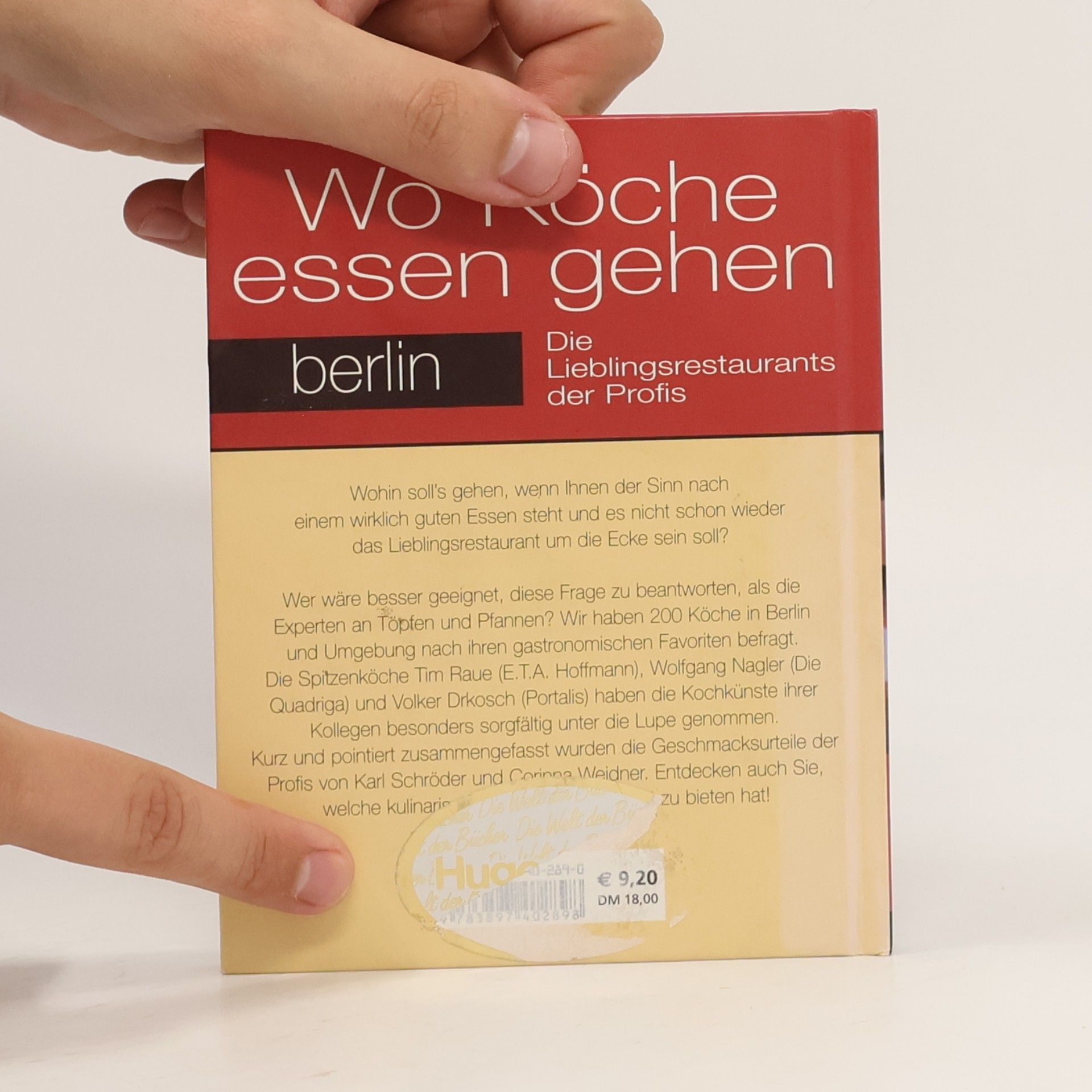 Wo Köche essen gehen, Berlin
