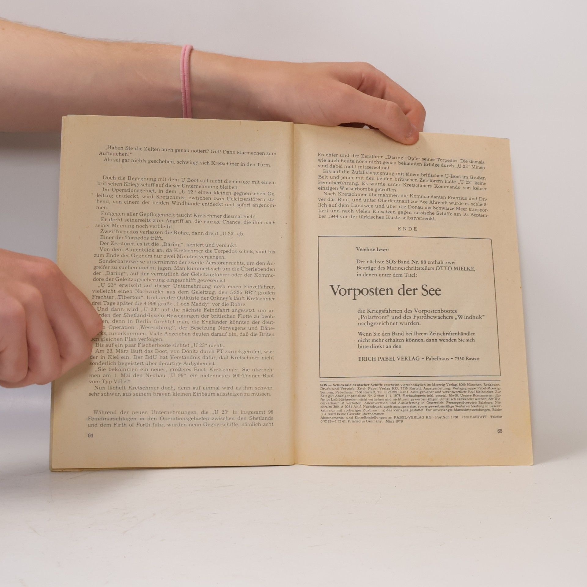 Autorenkollektiv SOS – Schicksale deutscher Schiffe 67
