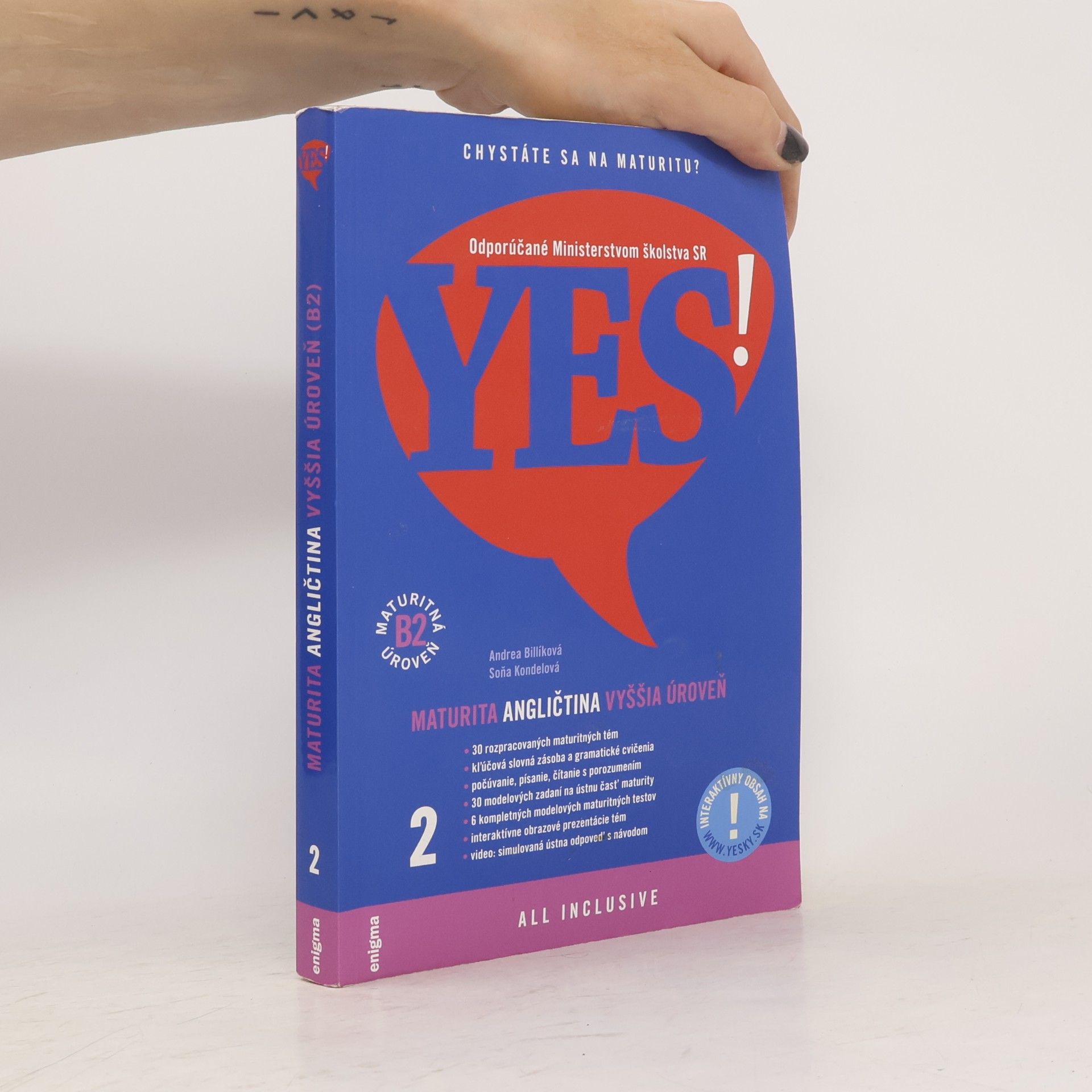 Maturita angličtina vyššia úroveň (B2)