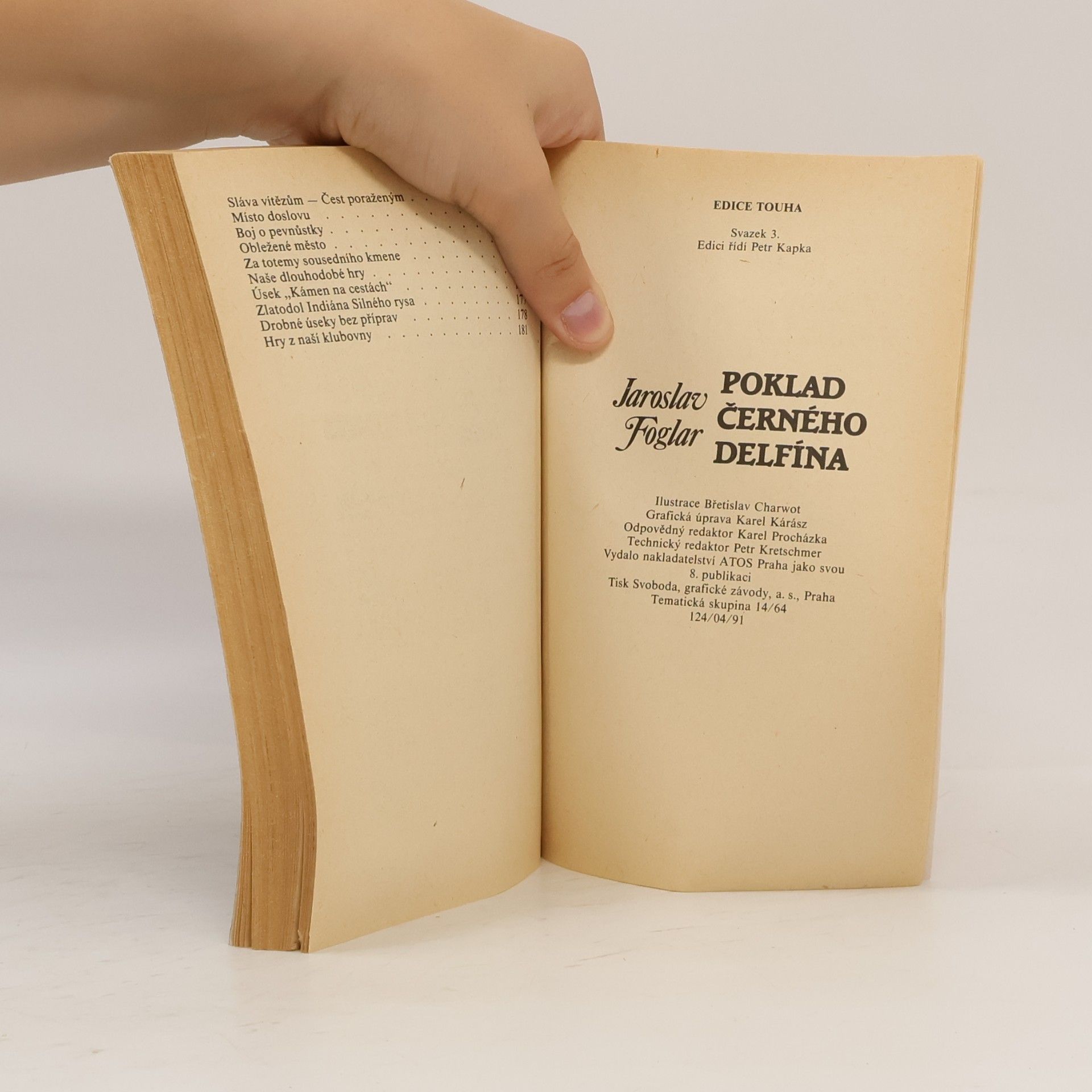 Jaroslav Foglar Poklad Černého delfína