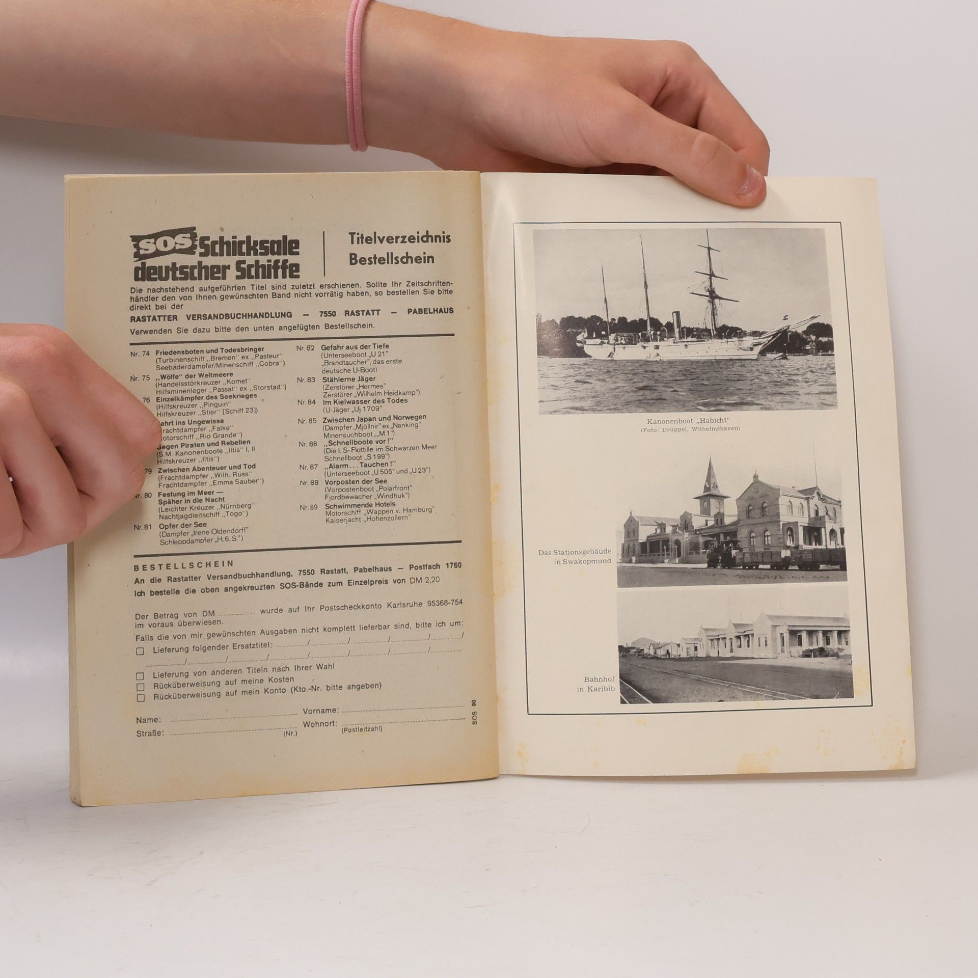 Autorenkollektiv SOS – Schicksale deutscher Schiffe 90