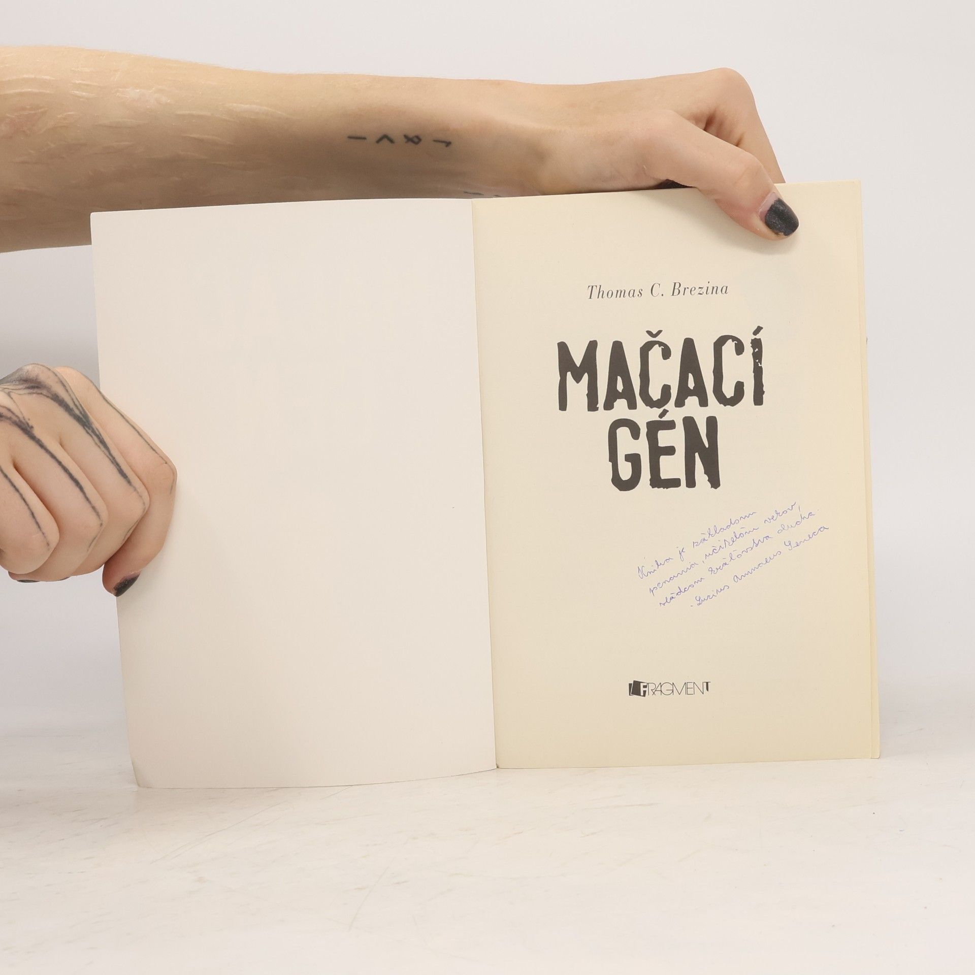 Thomas Brezina Mačací gén