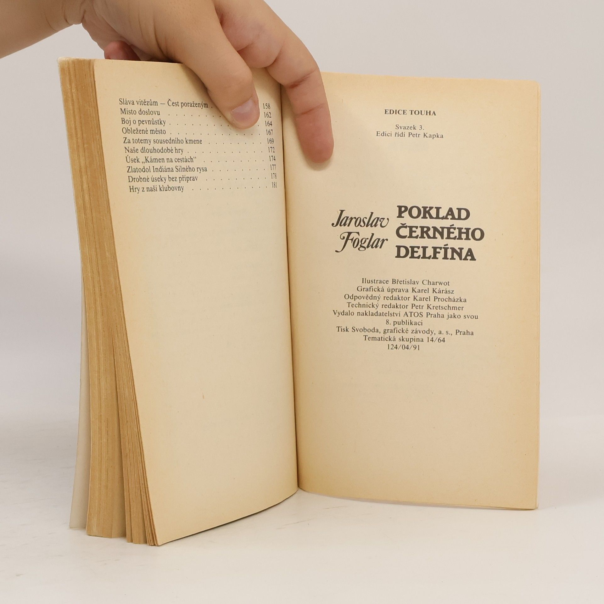 Jaroslav Foglar Poklad Černého delfína